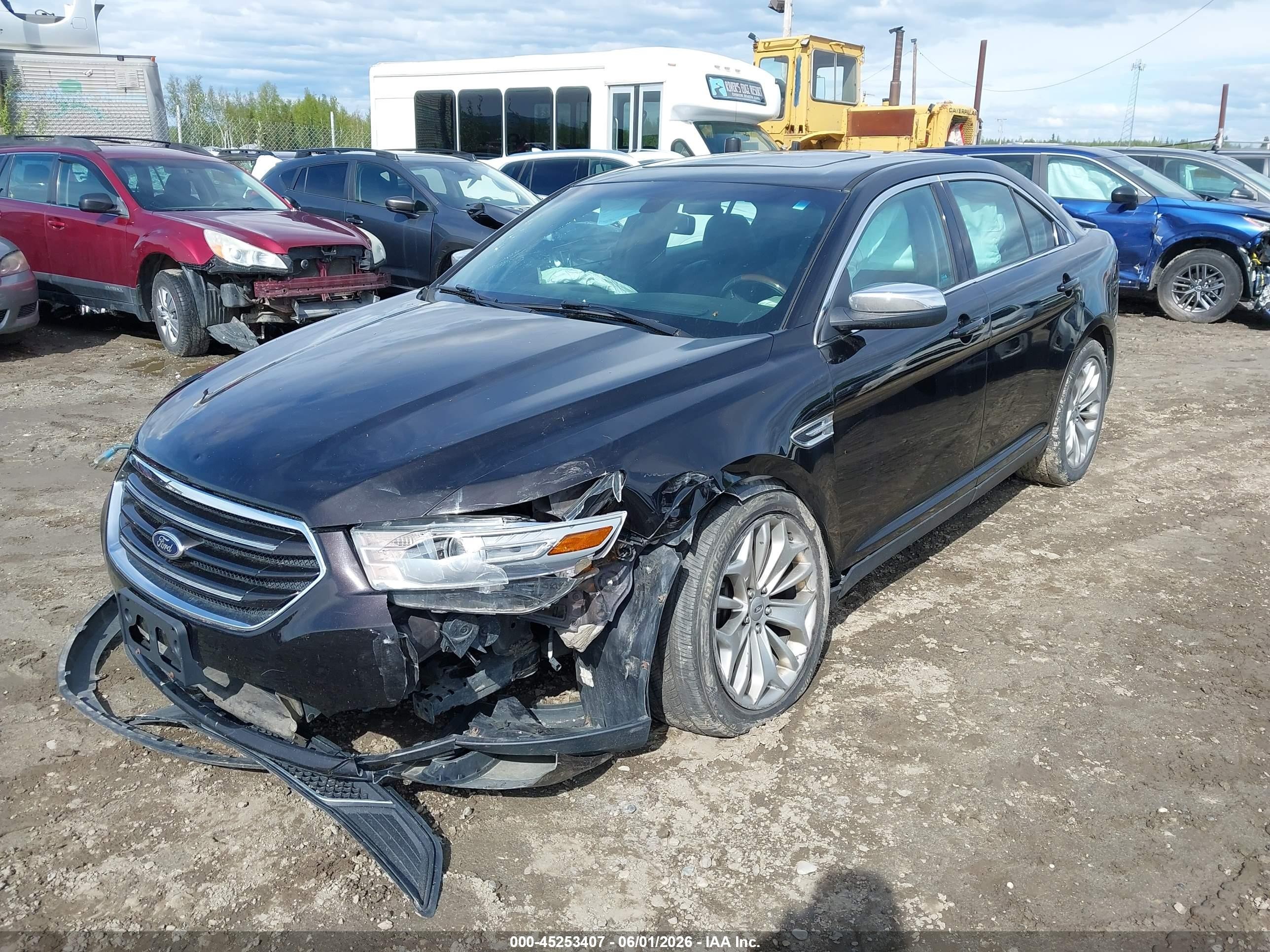 2013 Ford Taurus Limited Black vin: 1FAHP2J83DG213932