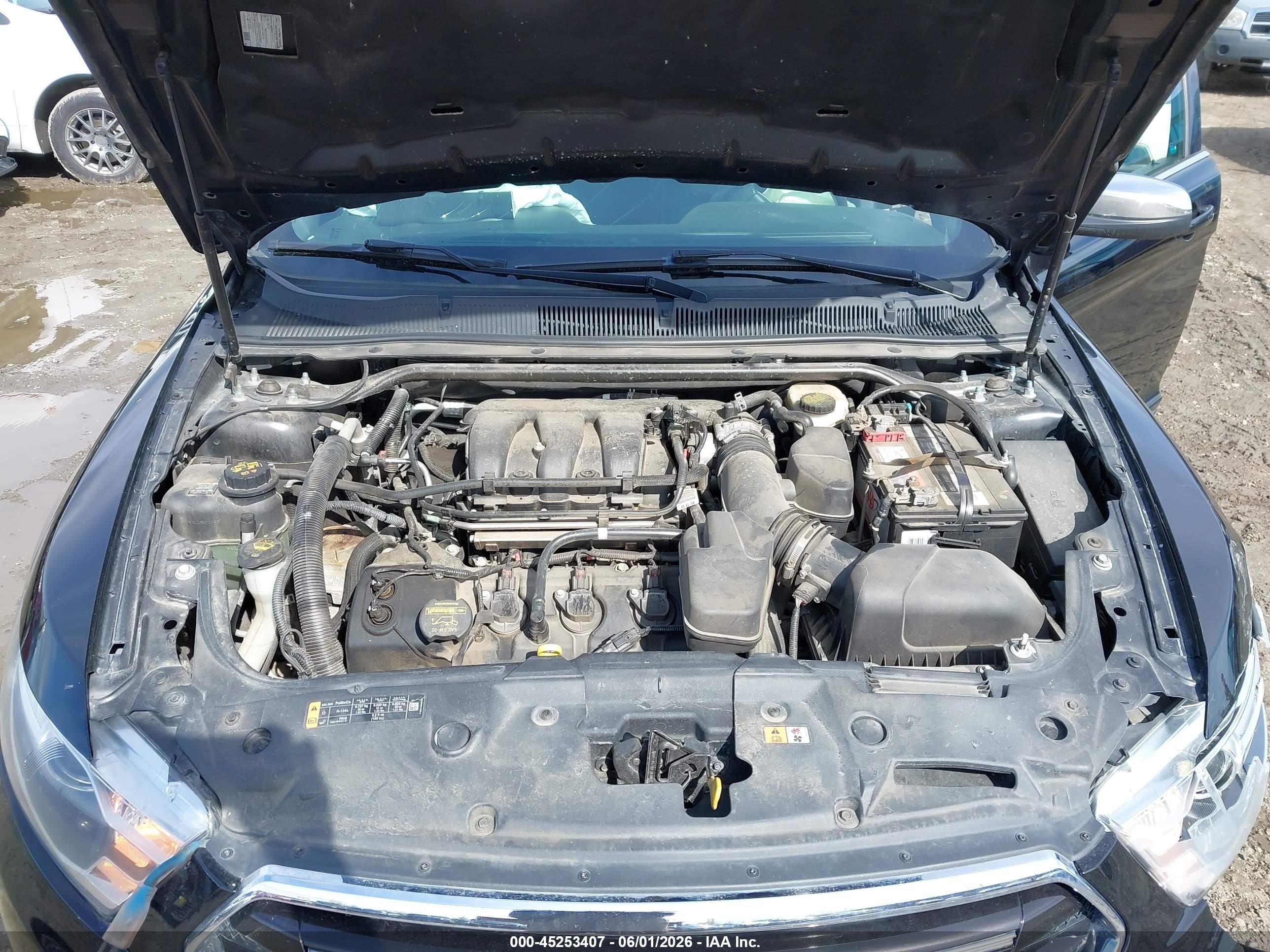 2013 Ford Taurus Limited Black vin: 1FAHP2J83DG213932