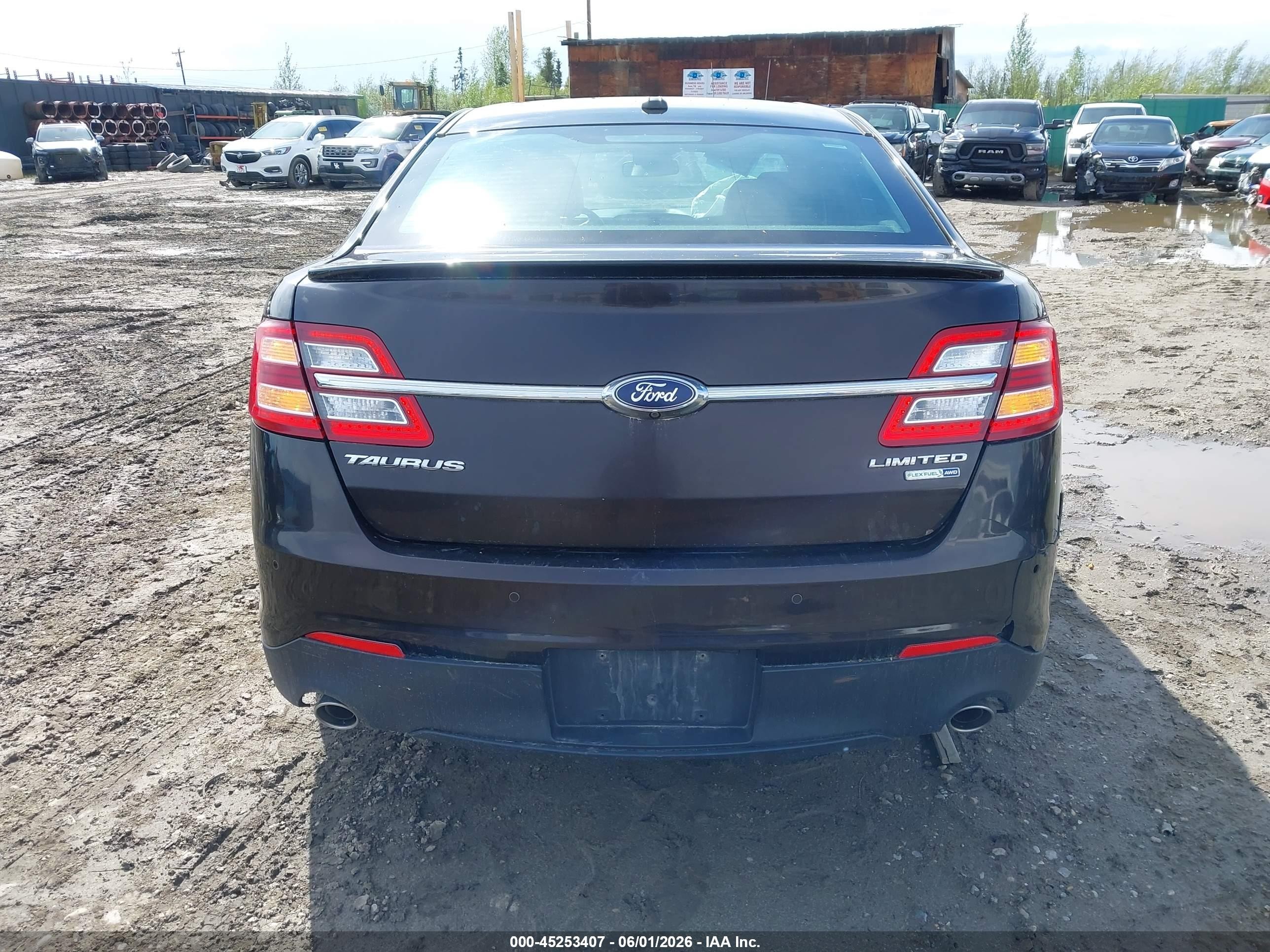 2013 Ford Taurus Limited Black vin: 1FAHP2J83DG213932