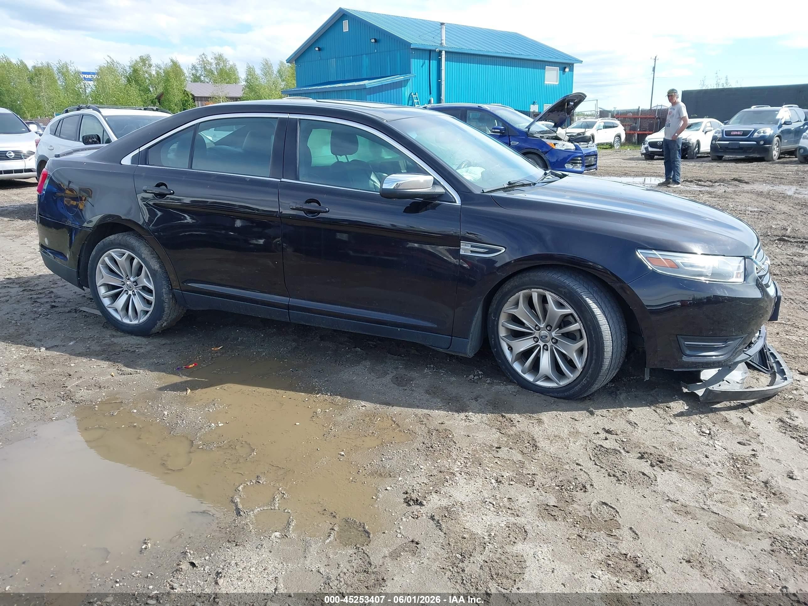 2013 Ford Taurus Limited Black vin: 1FAHP2J83DG213932