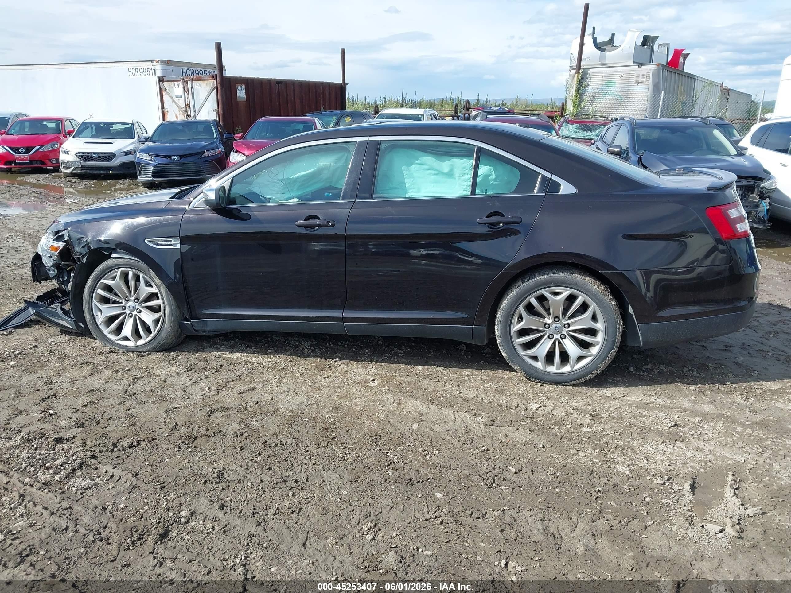 2013 Ford Taurus Limited Black vin: 1FAHP2J83DG213932