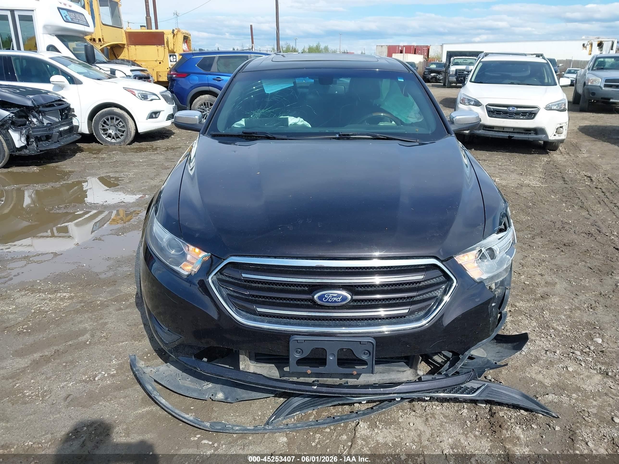 2013 Ford Taurus Limited Black vin: 1FAHP2J83DG213932