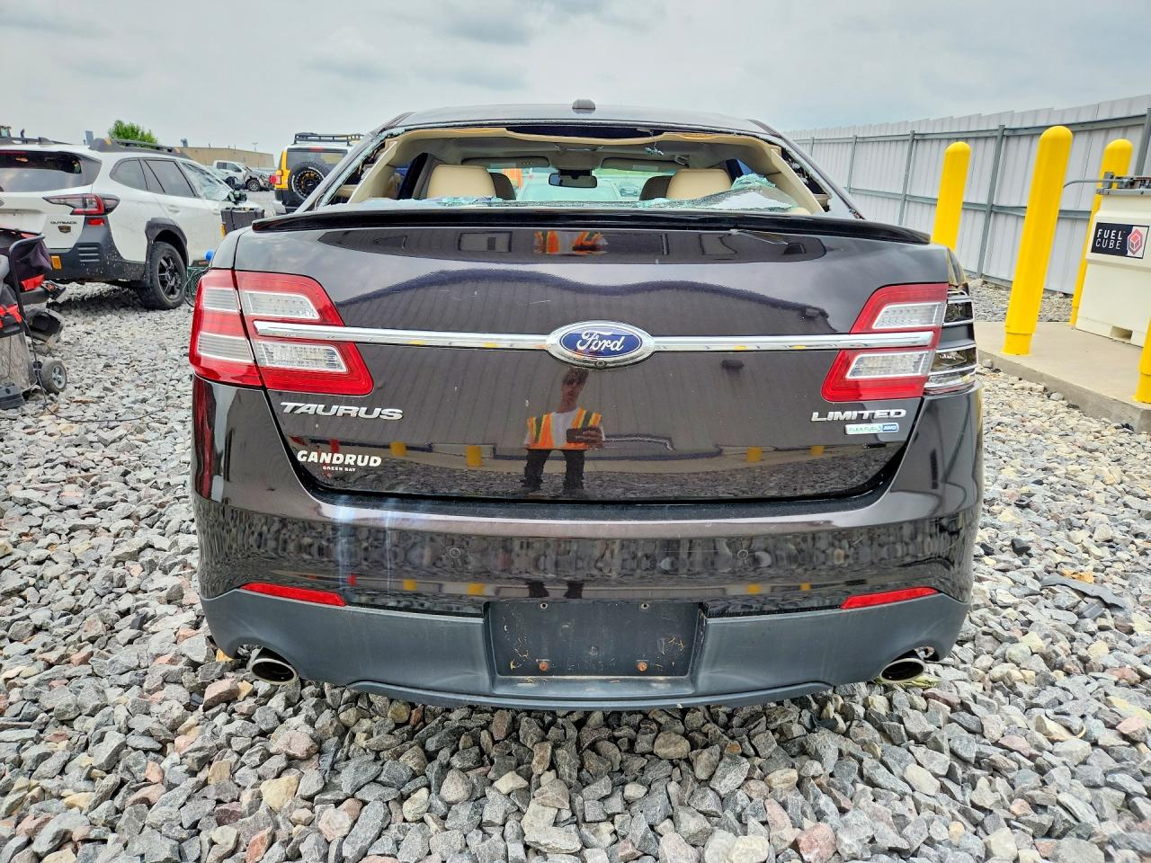 2013 Ford Taurus Limited Brown vin: 1FAHP2J84DG168760