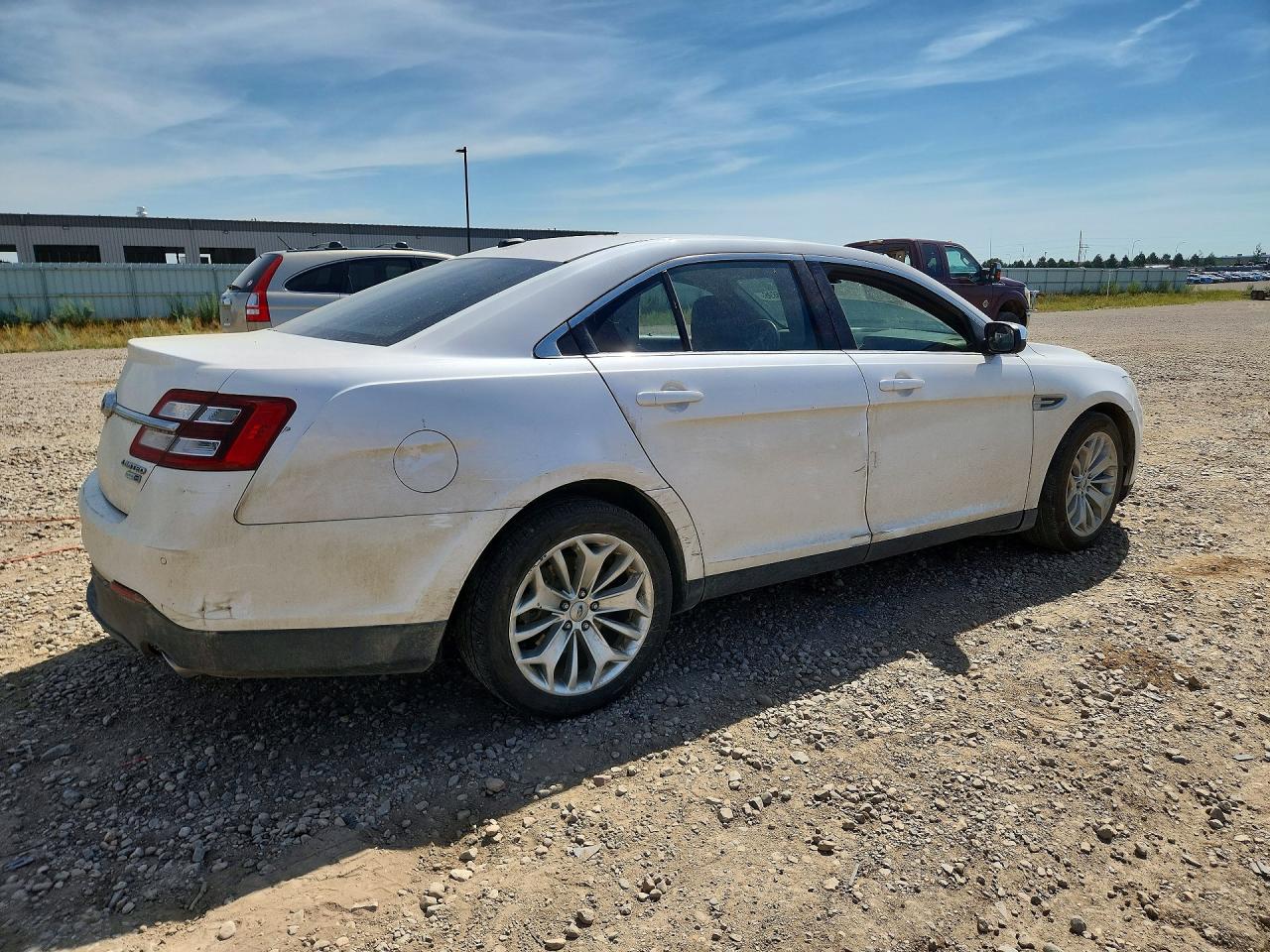 2013 Ford Taurus Limited White vin: 1FAHP2J84DG214989