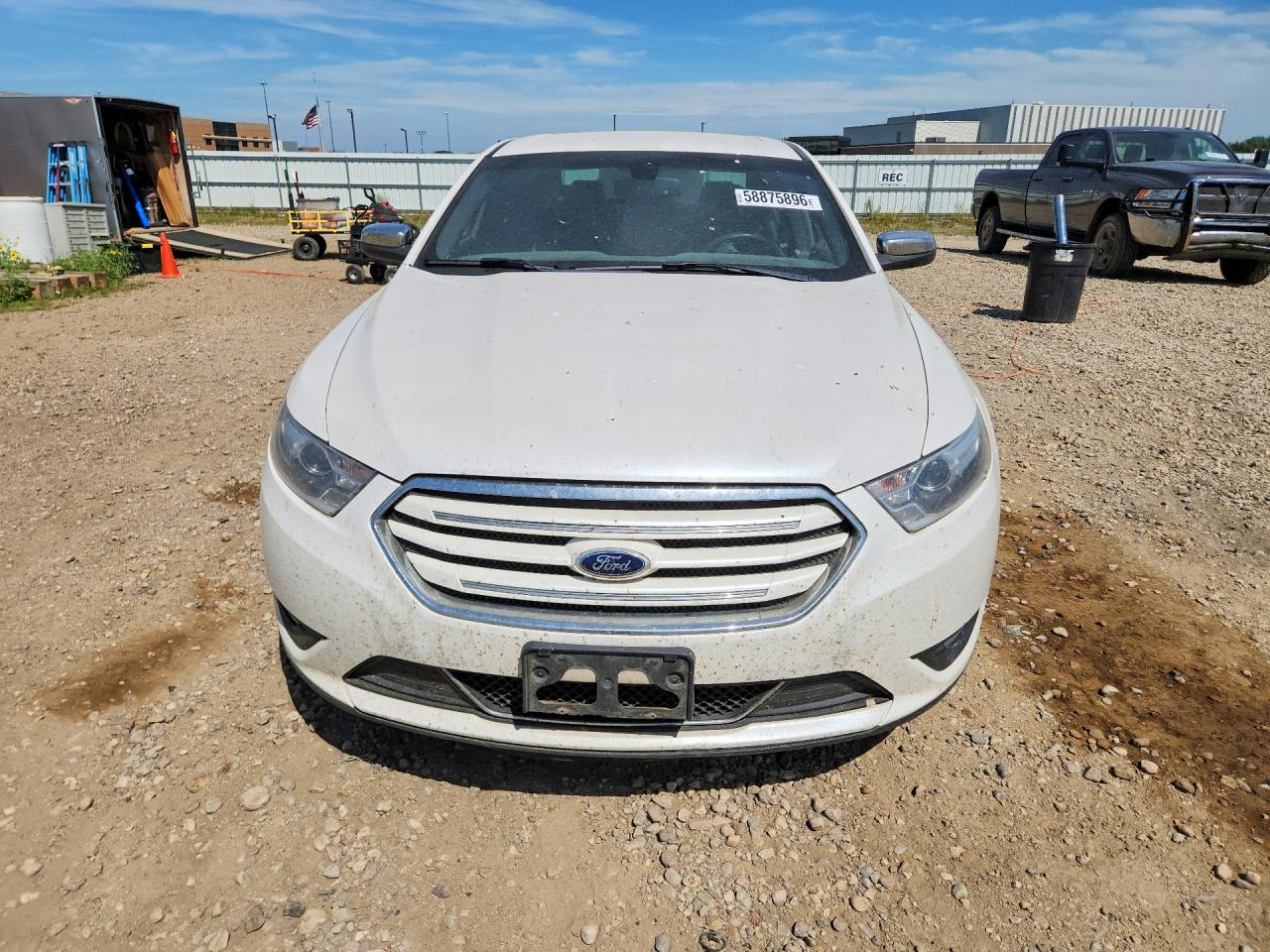 2013 Ford Taurus Limited White vin: 1FAHP2J84DG214989