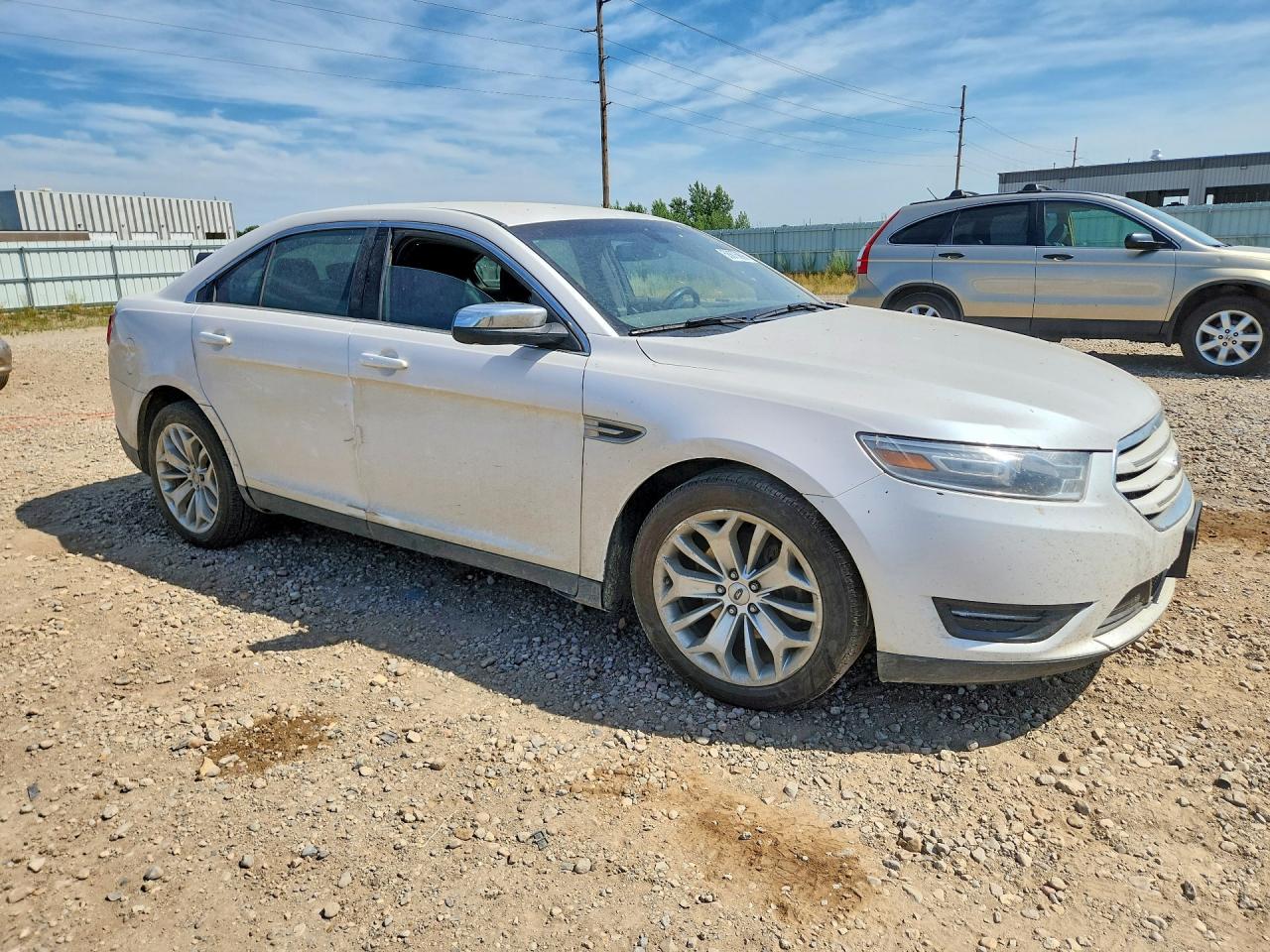 2013 Ford Taurus Limited White vin: 1FAHP2J84DG214989