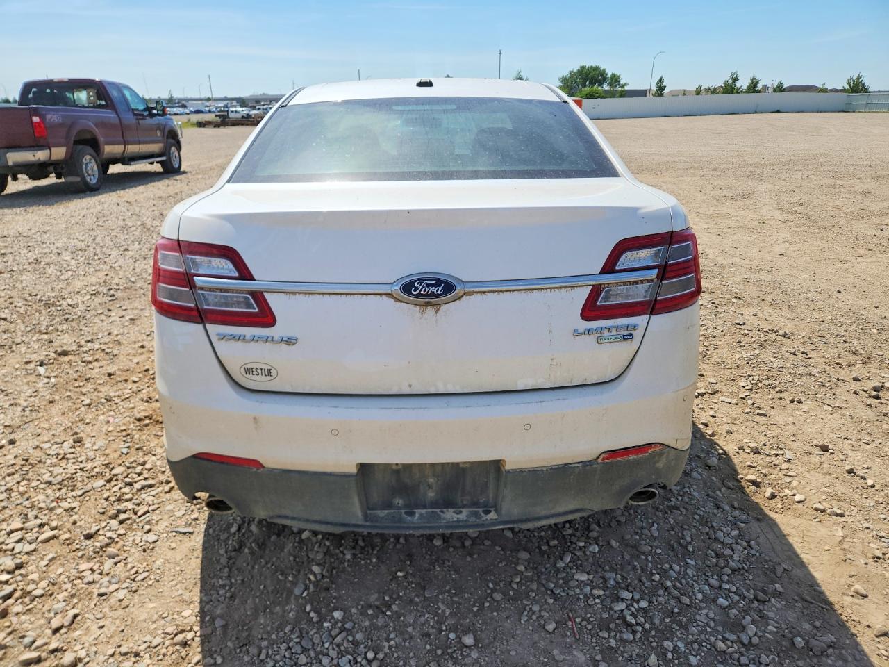 2013 Ford Taurus Limited White vin: 1FAHP2J84DG214989