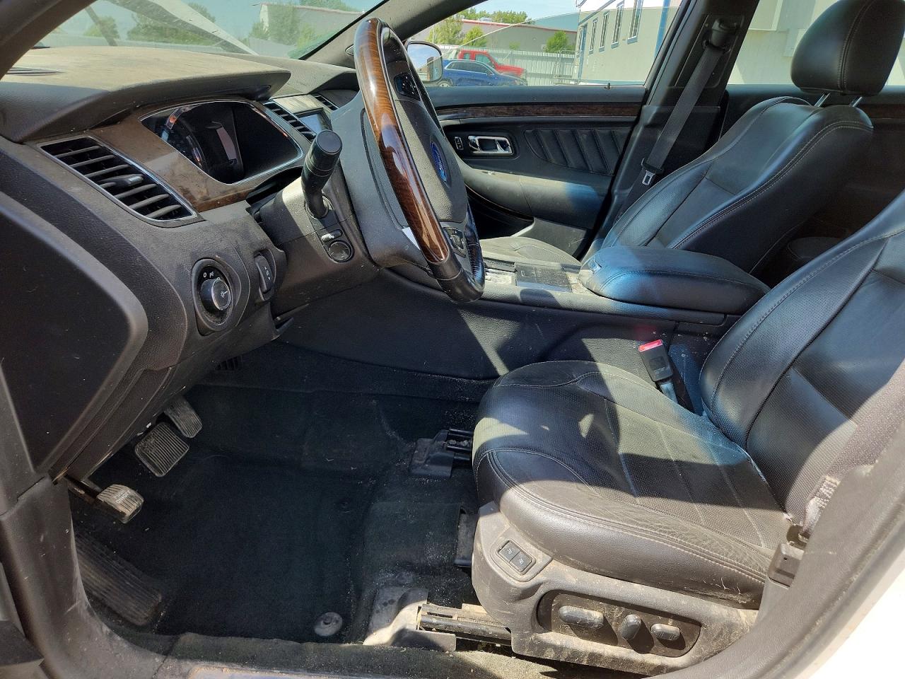 2013 Ford Taurus Limited White vin: 1FAHP2J84DG214989