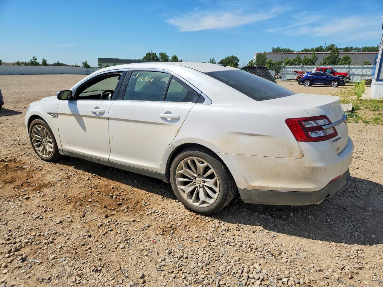 2013 Ford Taurus Limited White vin: 1FAHP2J84DG214989