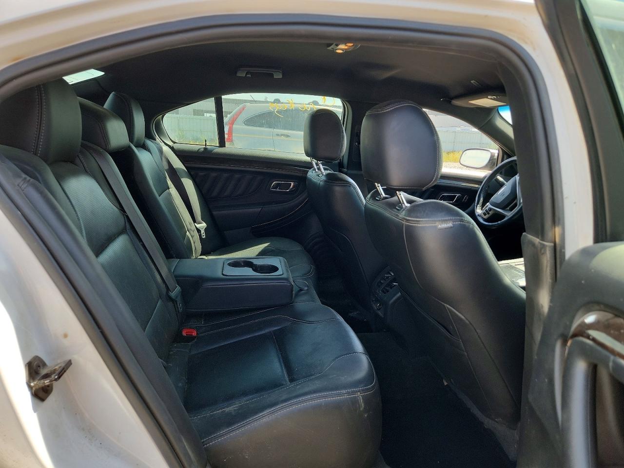 2013 Ford Taurus Limited White vin: 1FAHP2J84DG214989