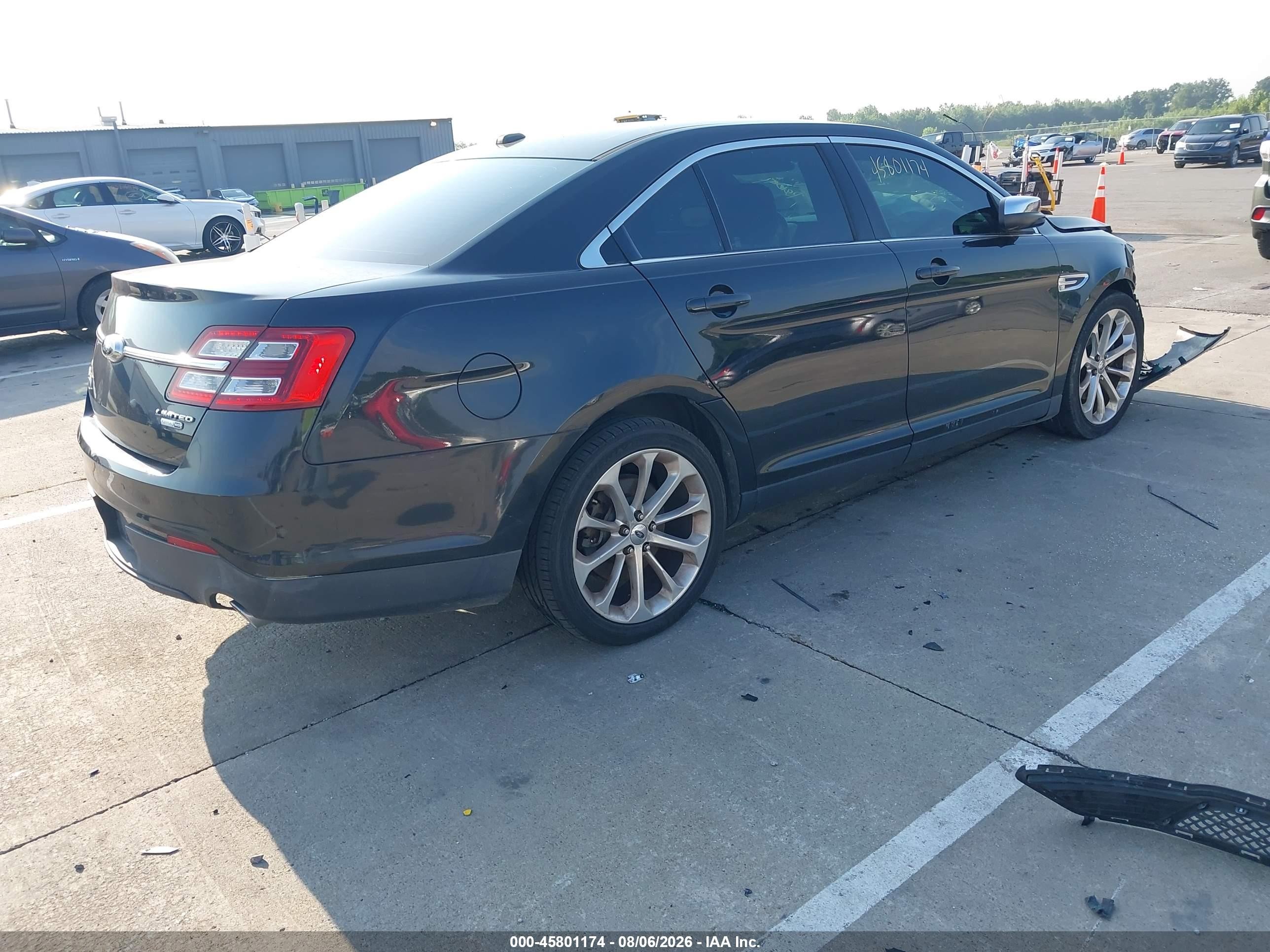 2013 Ford Taurus Limited Black vin: 1FAHP2J85DG128655