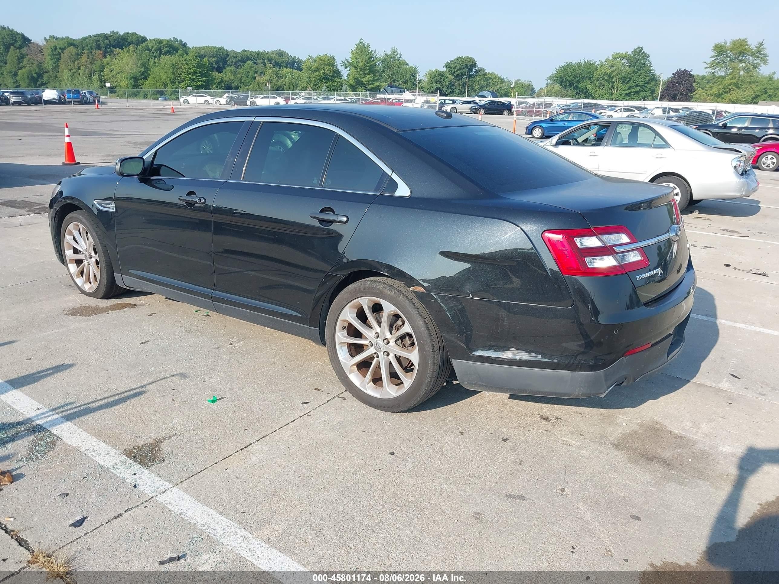 2013 Ford Taurus Limited Black vin: 1FAHP2J85DG128655
