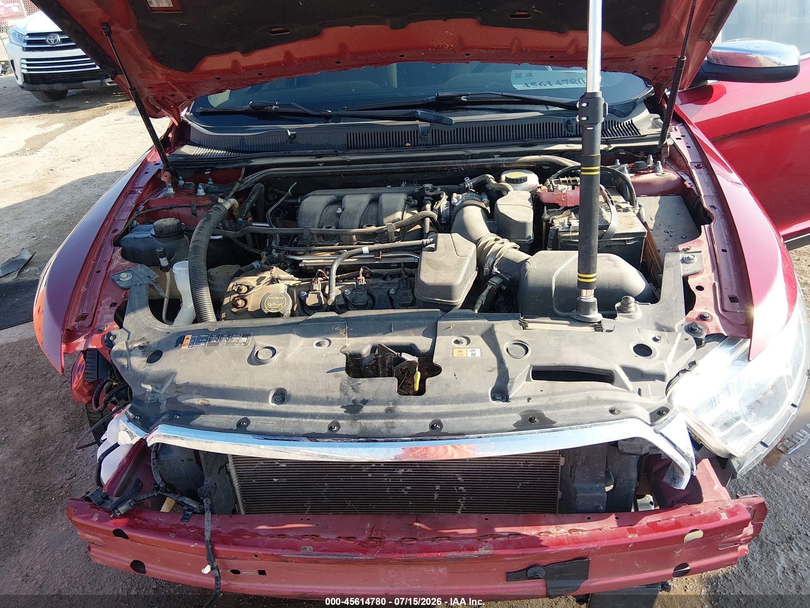 2015 Ford Taurus Limited Red vin: 1FAHP2J85FG115276
