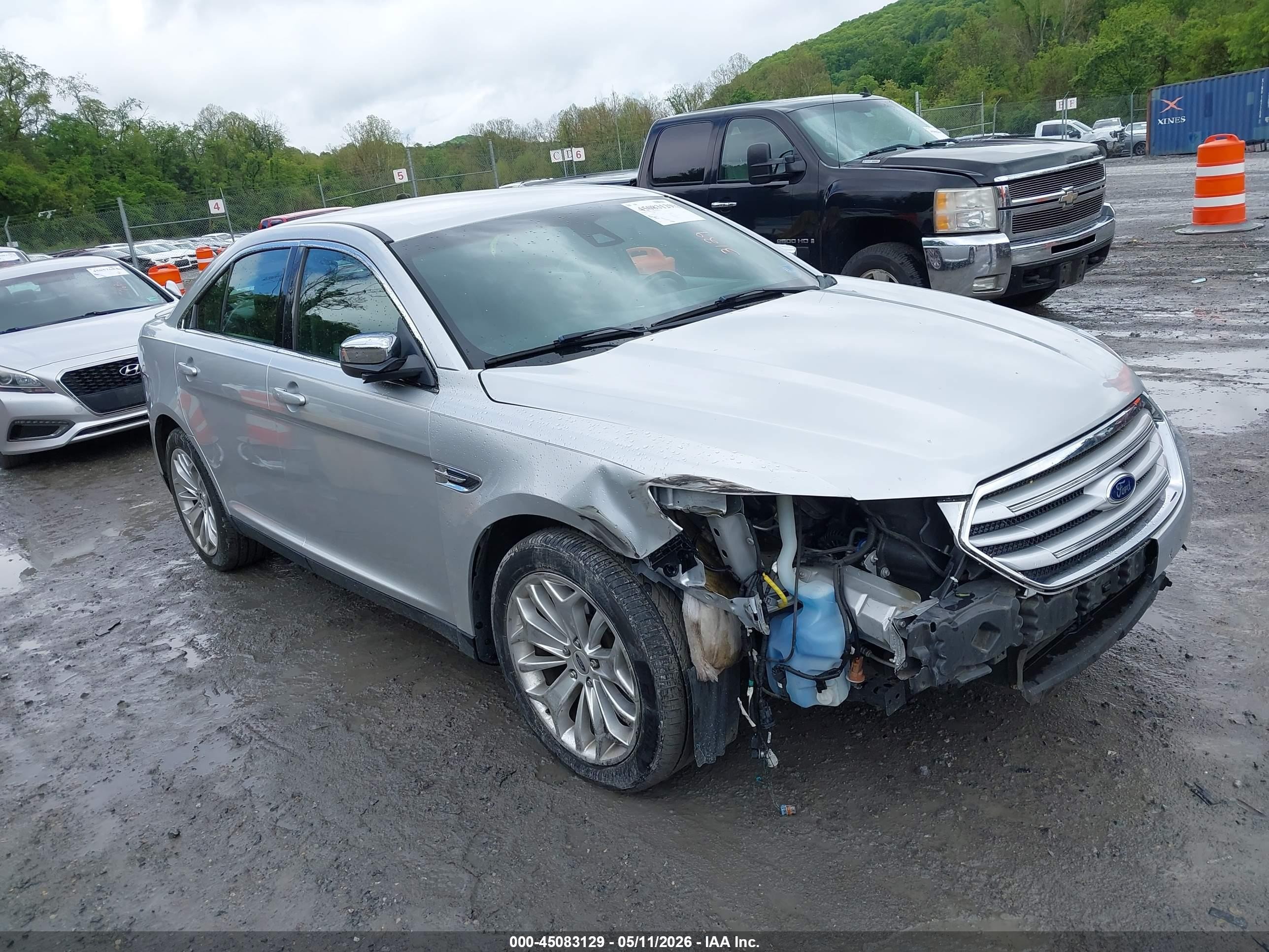 2014 Ford Taurus Limited Silver vin: 1FAHP2J86EG112921