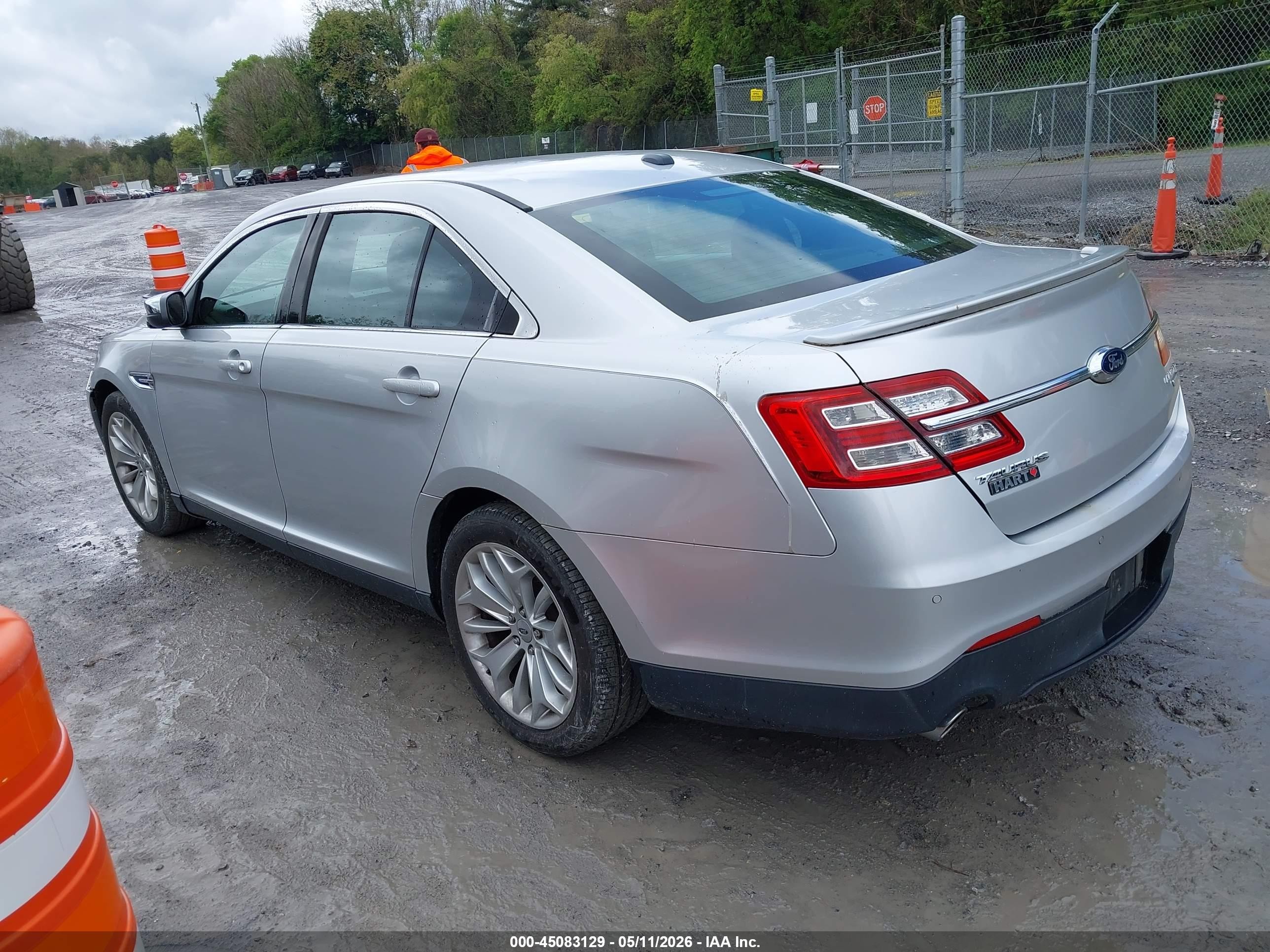 2014 Ford Taurus Limited Silver vin: 1FAHP2J86EG112921
