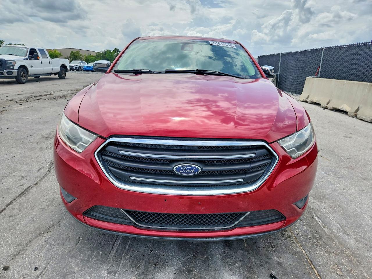 2013 Ford Taurus Limited Red vin: 1FAHP2J87DG126258