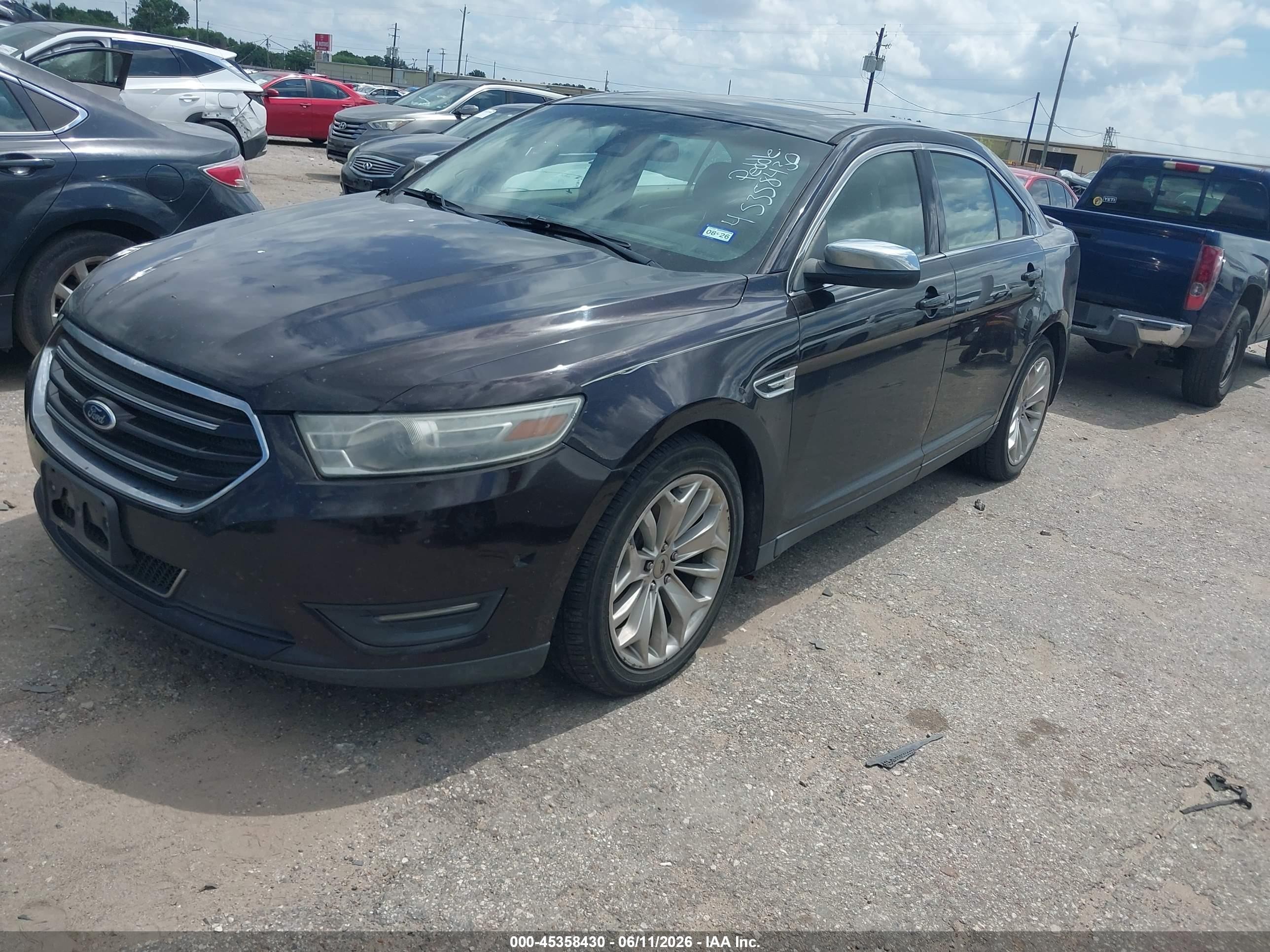 2014 Ford Taurus Limited Brown vin: 1FAHP2J88EG101905