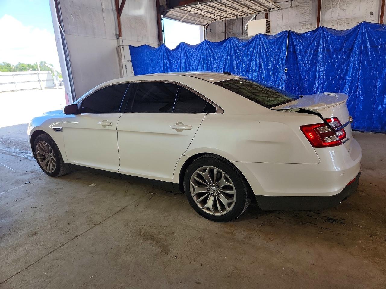 2013 Ford Taurus Limited White vin: 1FAHP2J89DG190558