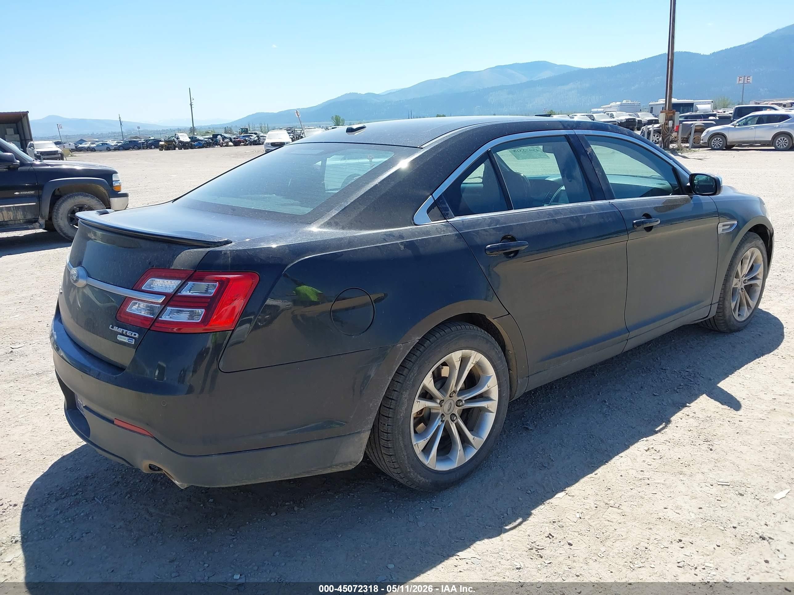2014 Ford Taurus Limited Black vin: 1FAHP2J89EG109821