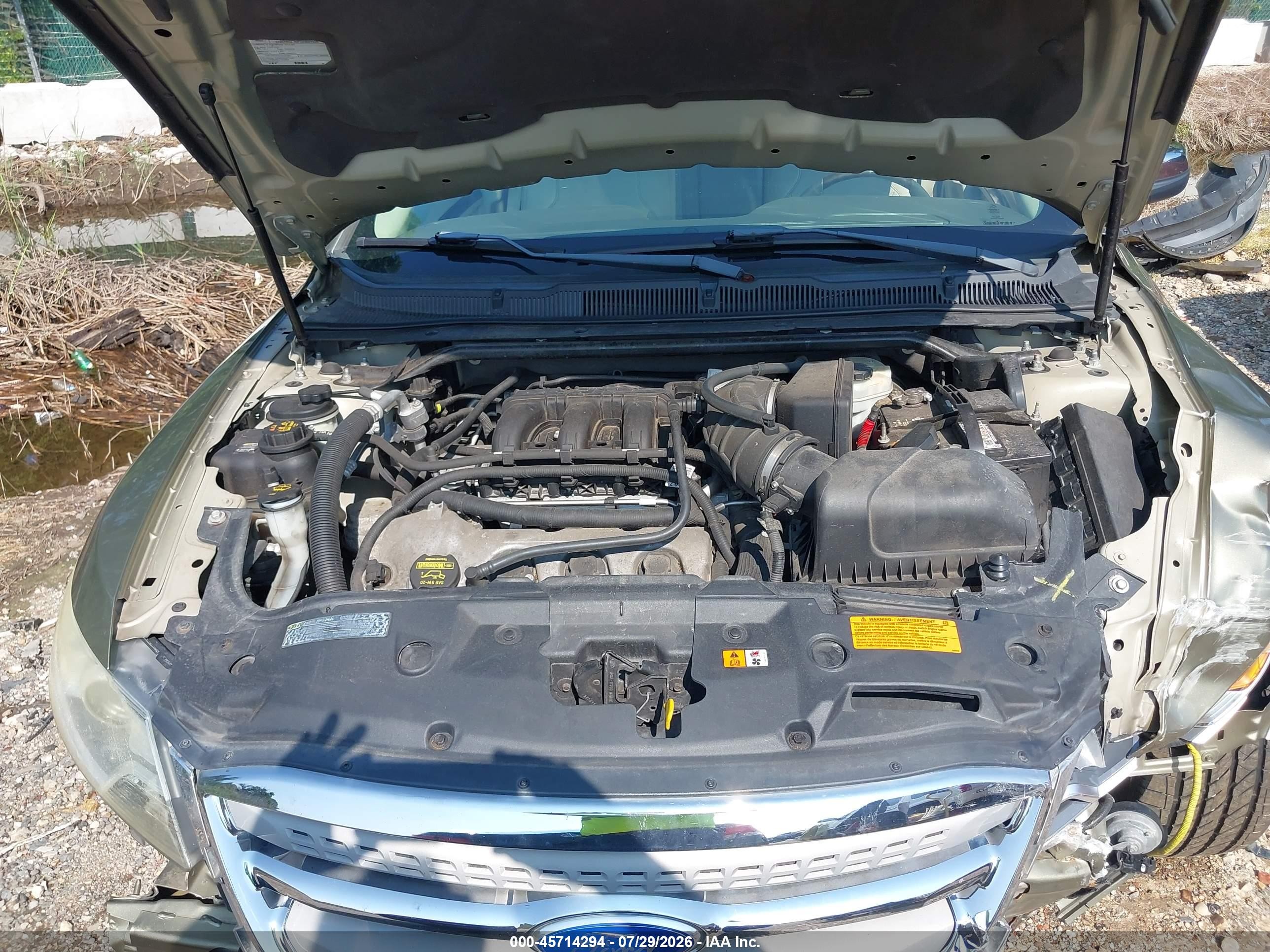 2012 Ford Taurus Limited Зеленый vin: 1FAHP2JW4CG113660