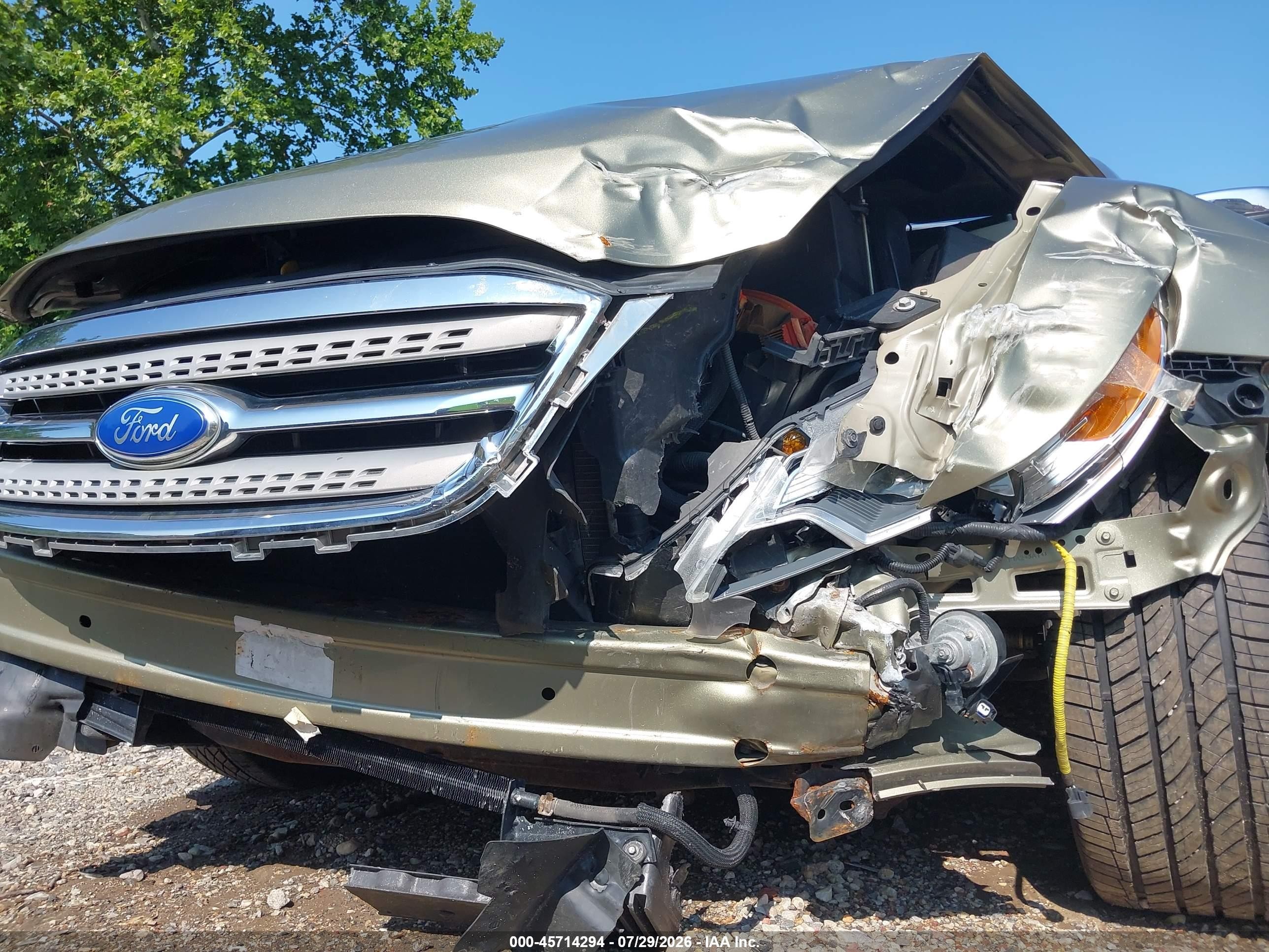 2012 Ford Taurus Limited Зеленый vin: 1FAHP2JW4CG113660