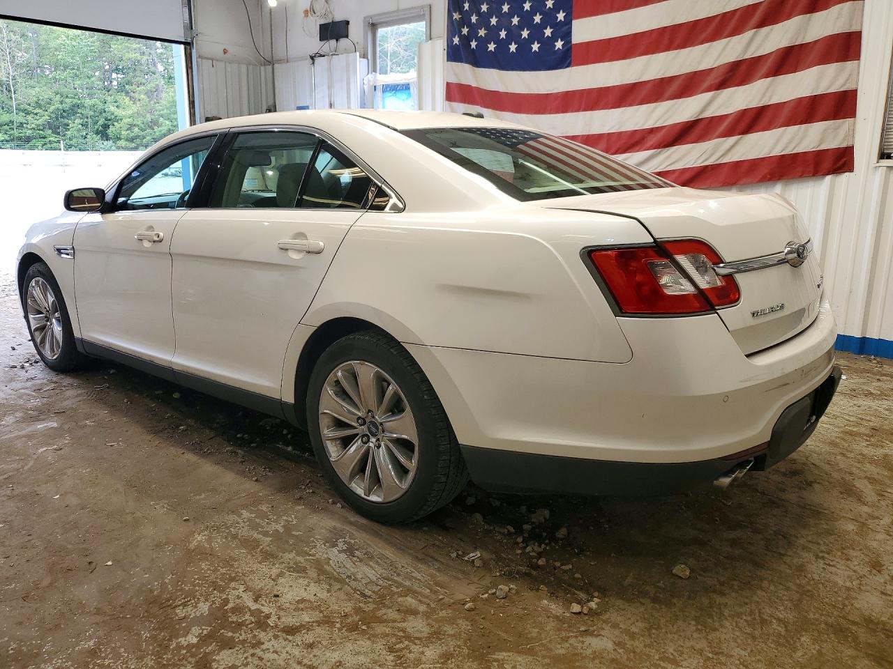 2012 Ford Taurus Limited White vin: 1FAHP2JW4CG124884