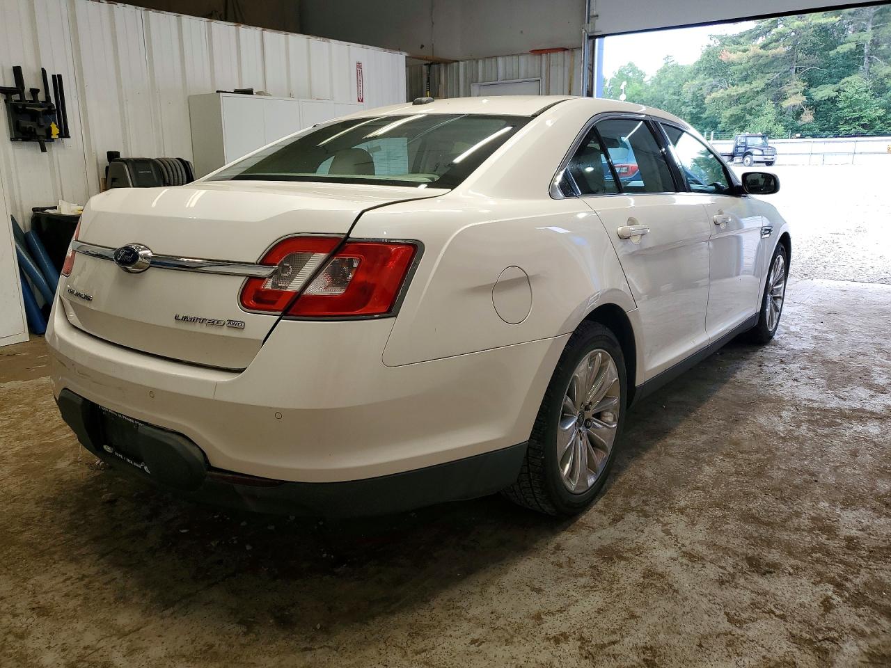 2012 Ford Taurus Limited White vin: 1FAHP2JW4CG124884