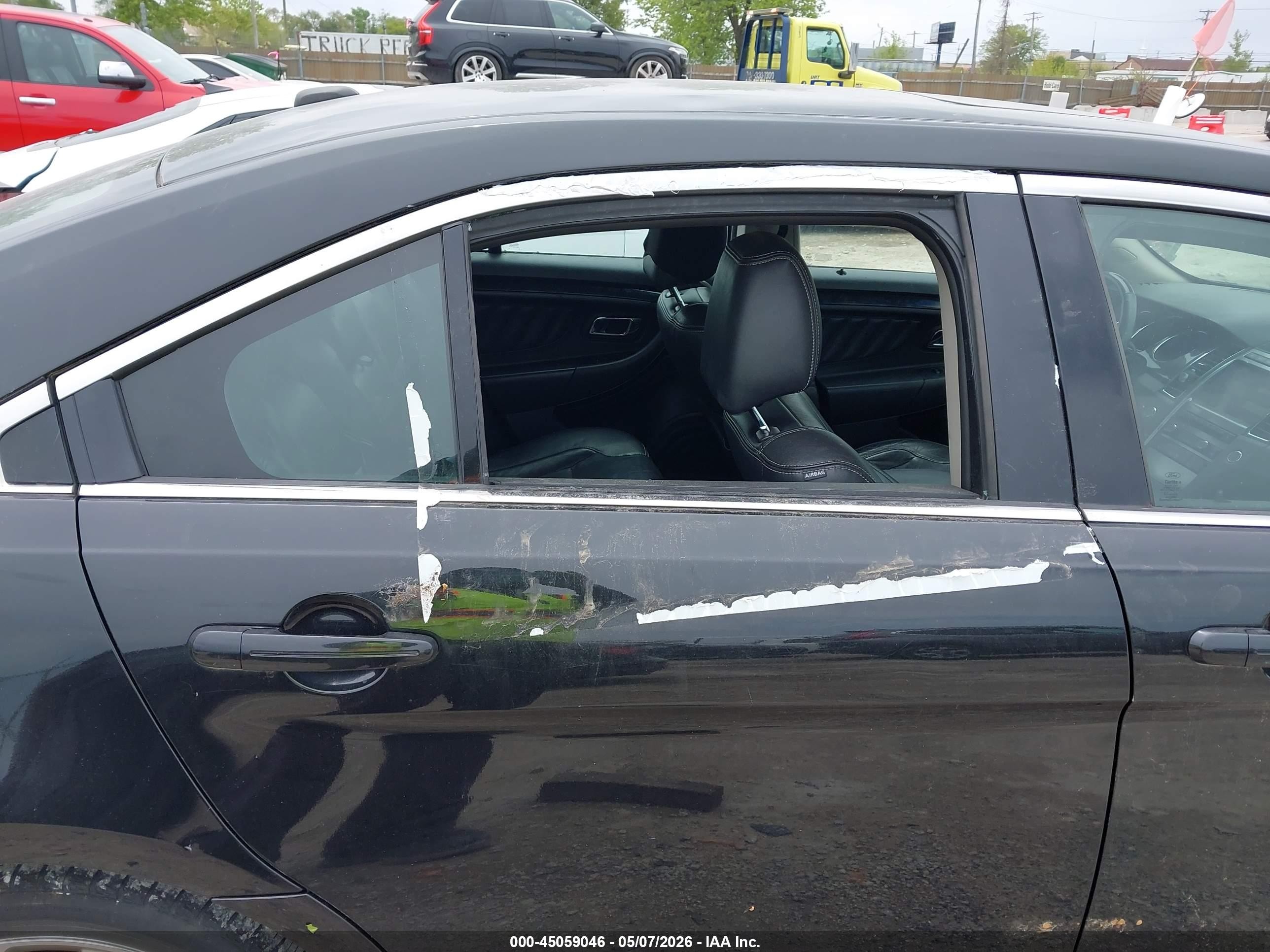 2012 Ford Taurus Limited Black vin: 1FAHP2JW5CG137935