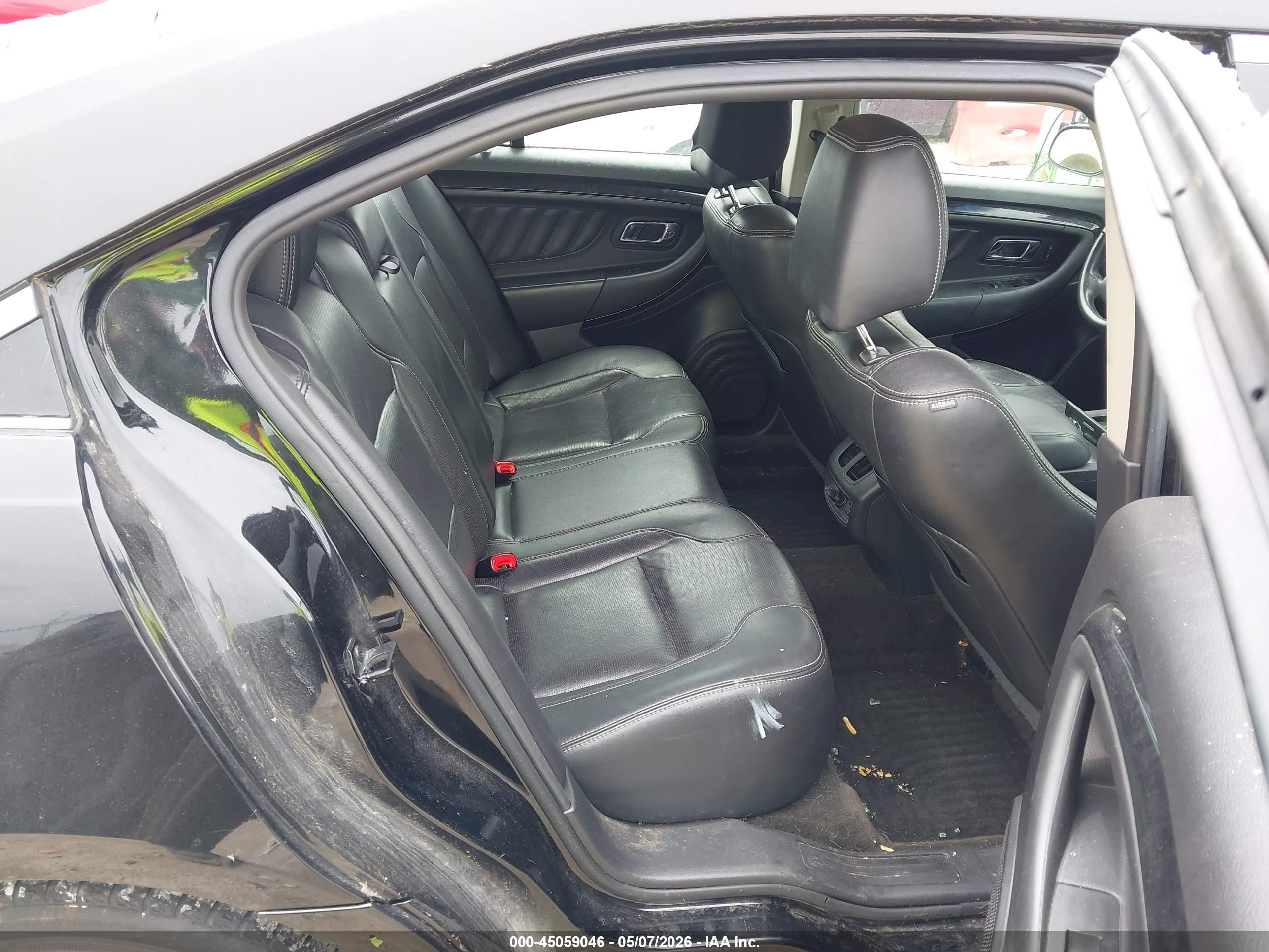 2012 Ford Taurus Limited Black vin: 1FAHP2JW5CG137935
