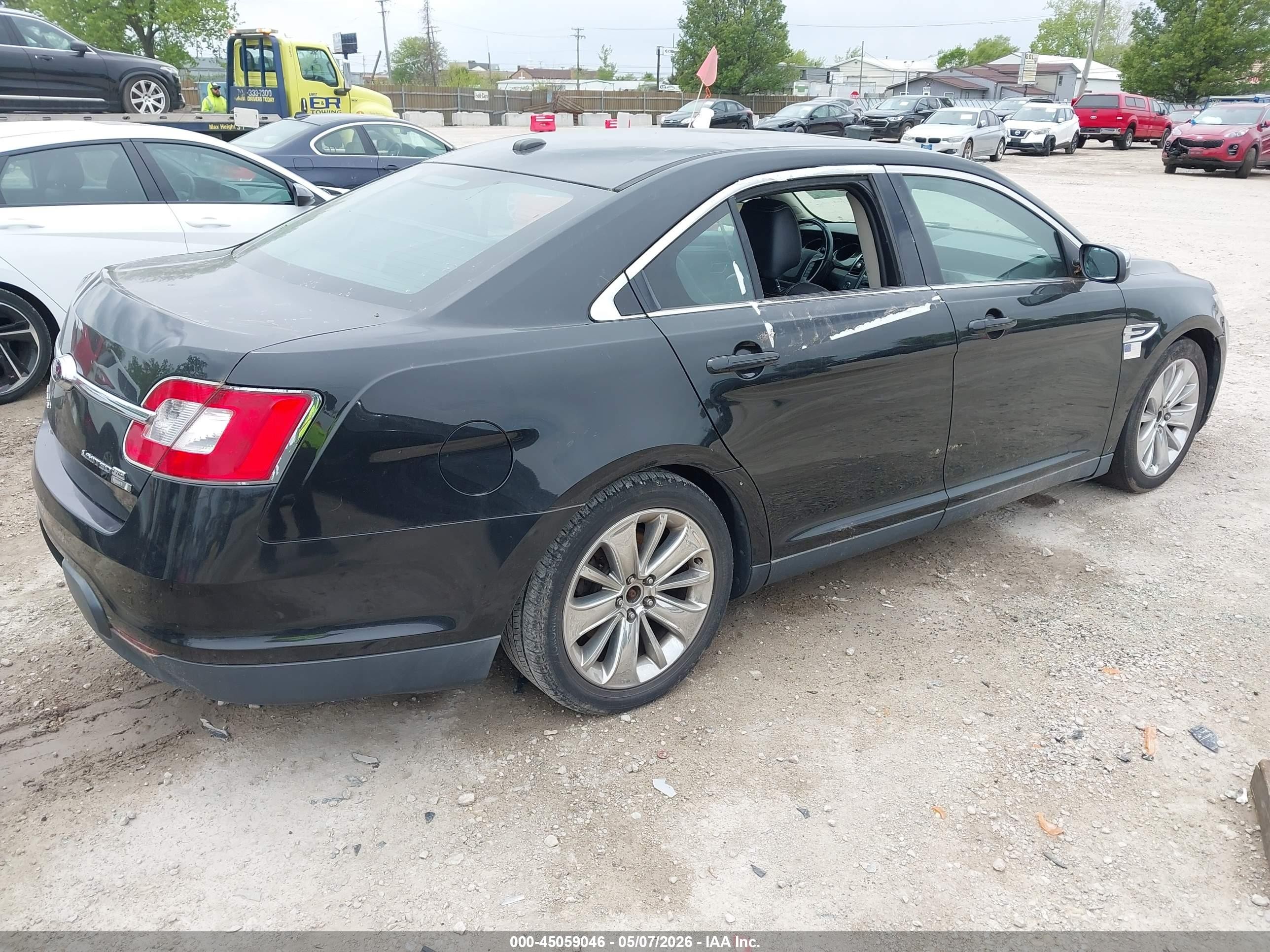 2012 Ford Taurus Limited Black vin: 1FAHP2JW5CG137935