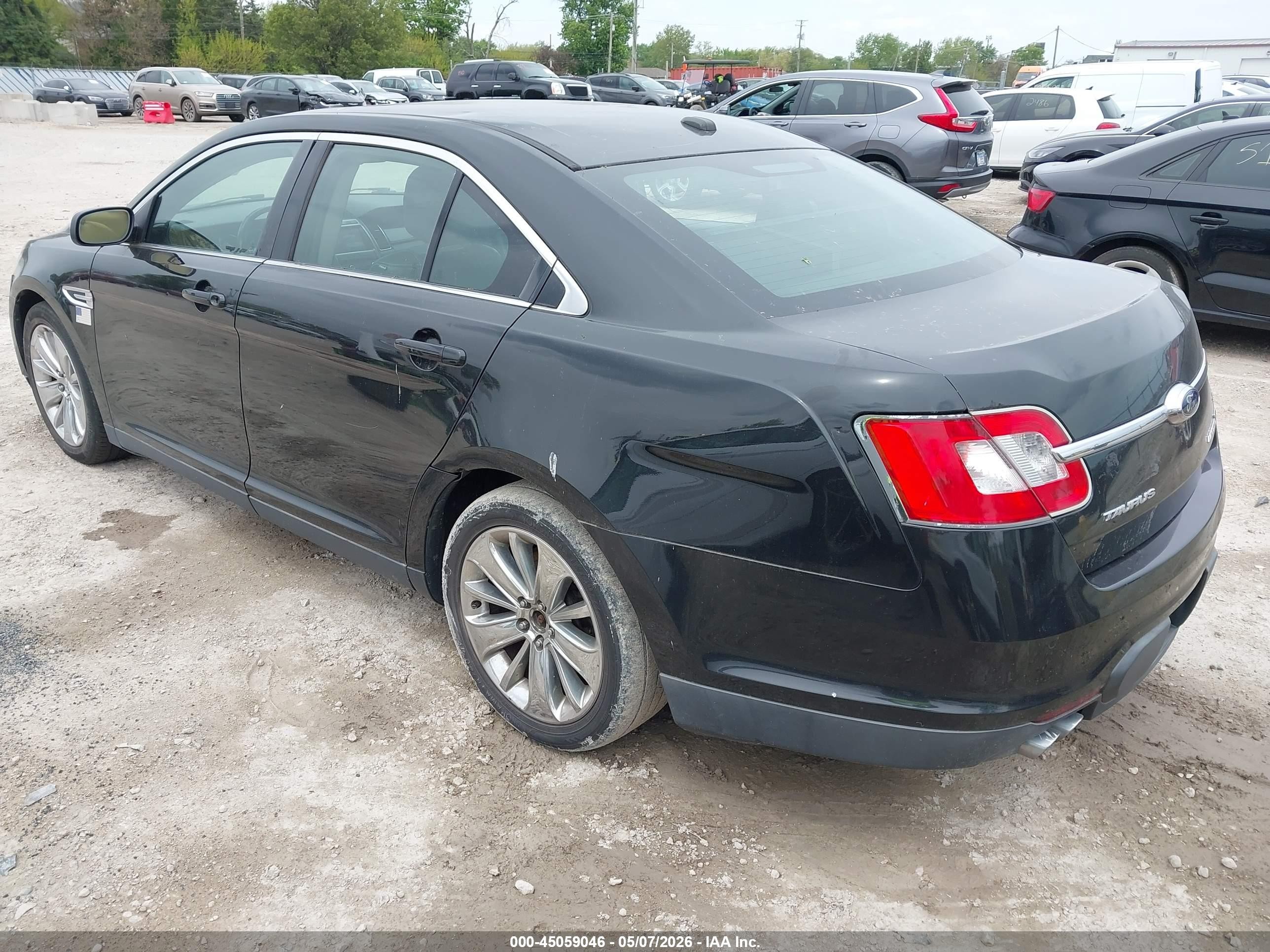 2012 Ford Taurus Limited Black vin: 1FAHP2JW5CG137935