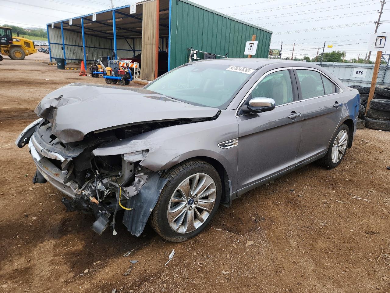 2012 Ford Taurus Limited Gray vin: 1FAHP2JW5CG141810