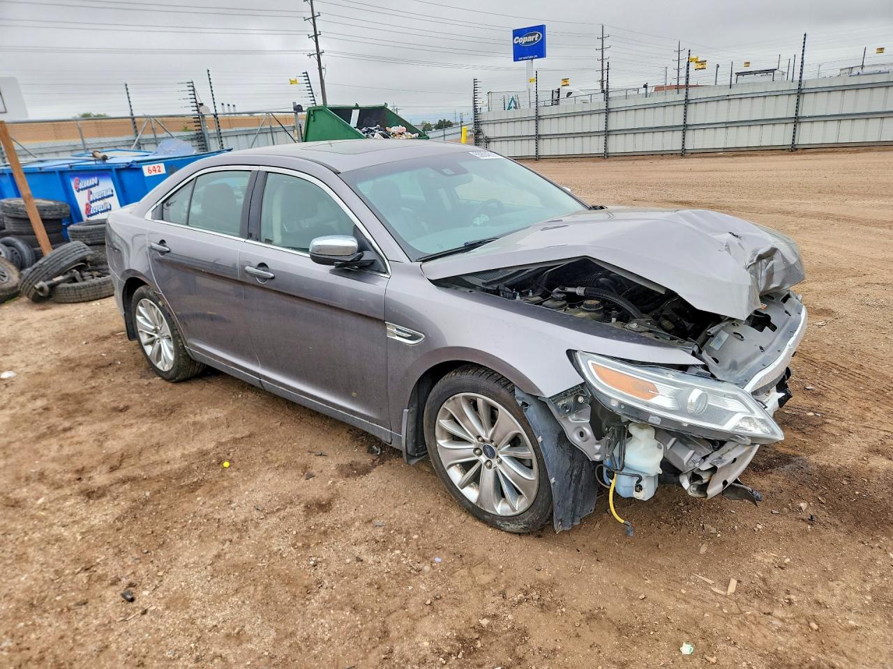 2012 Ford Taurus Limited Gray vin: 1FAHP2JW5CG141810