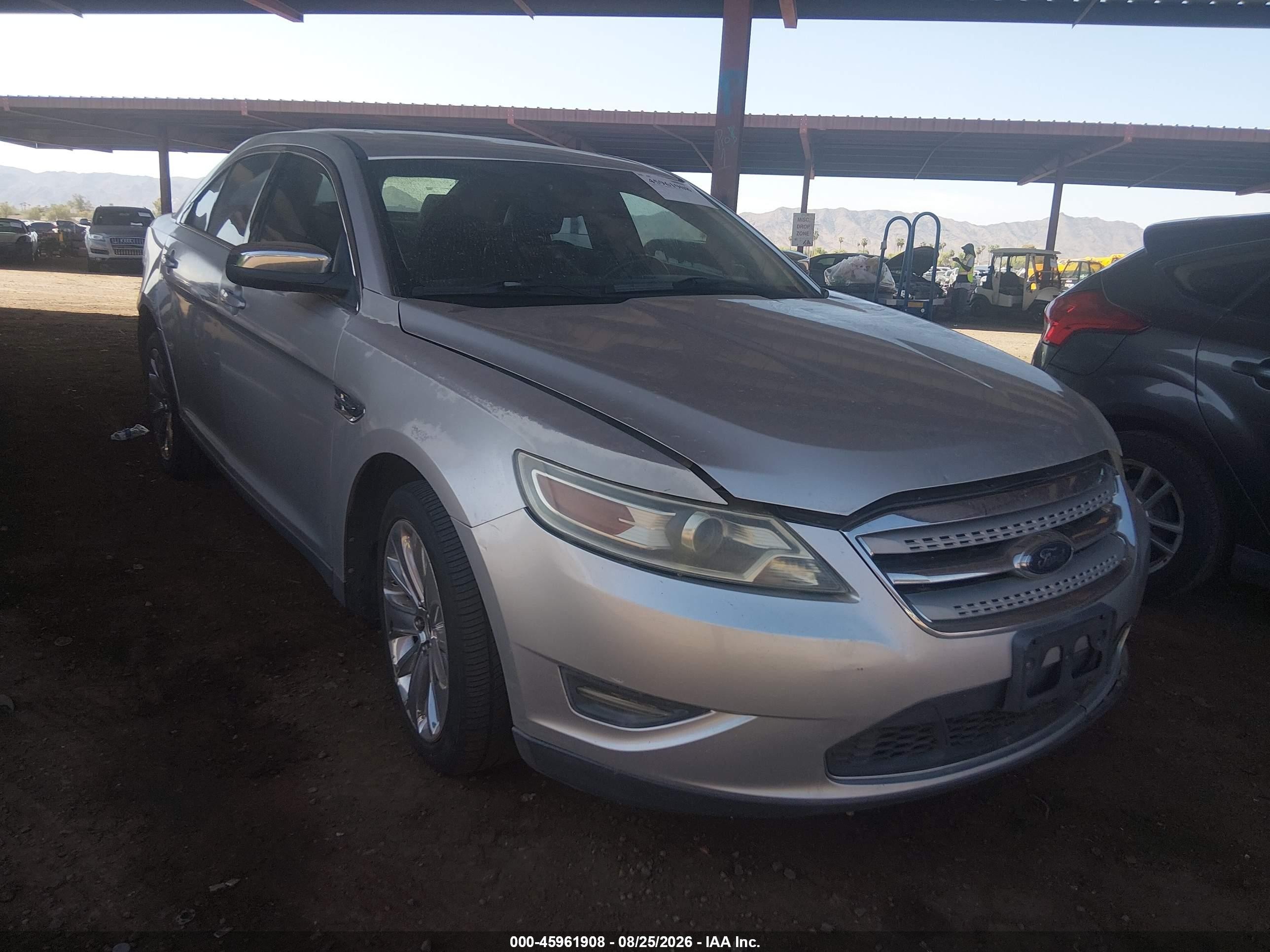 2010 Ford Taurus Limited Silver vin: 1FAHP2JW7AG109020