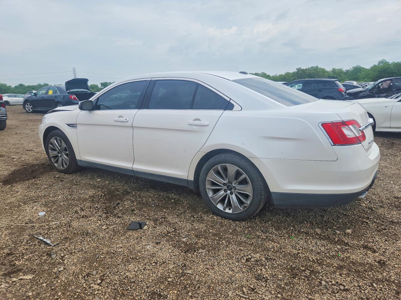 2011 Ford Taurus Limited White vin: 1FAHP2JW7BG108709