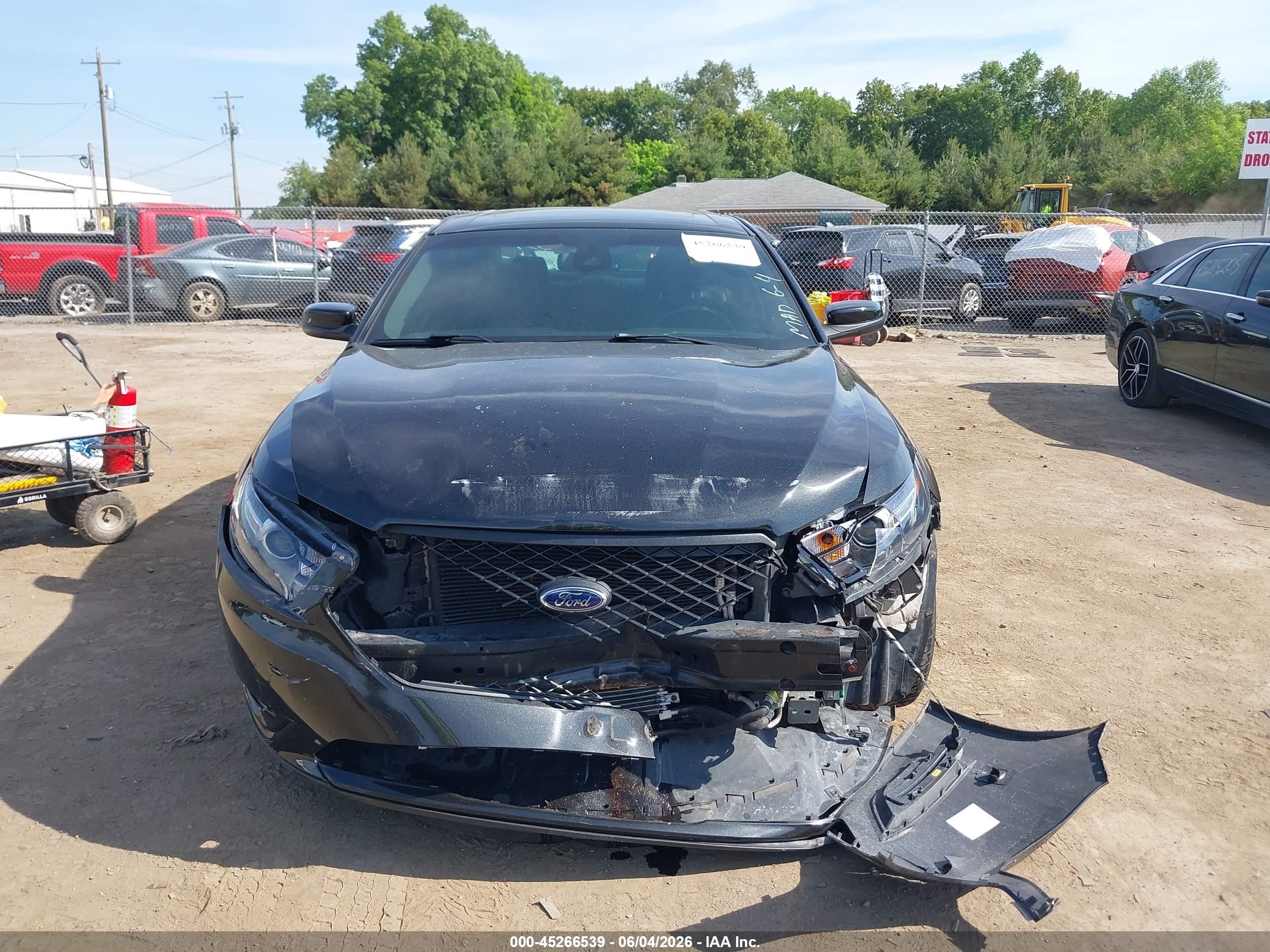 2013 Ford Taurus Sho Black vin: 1FAHP2KT0DG111877