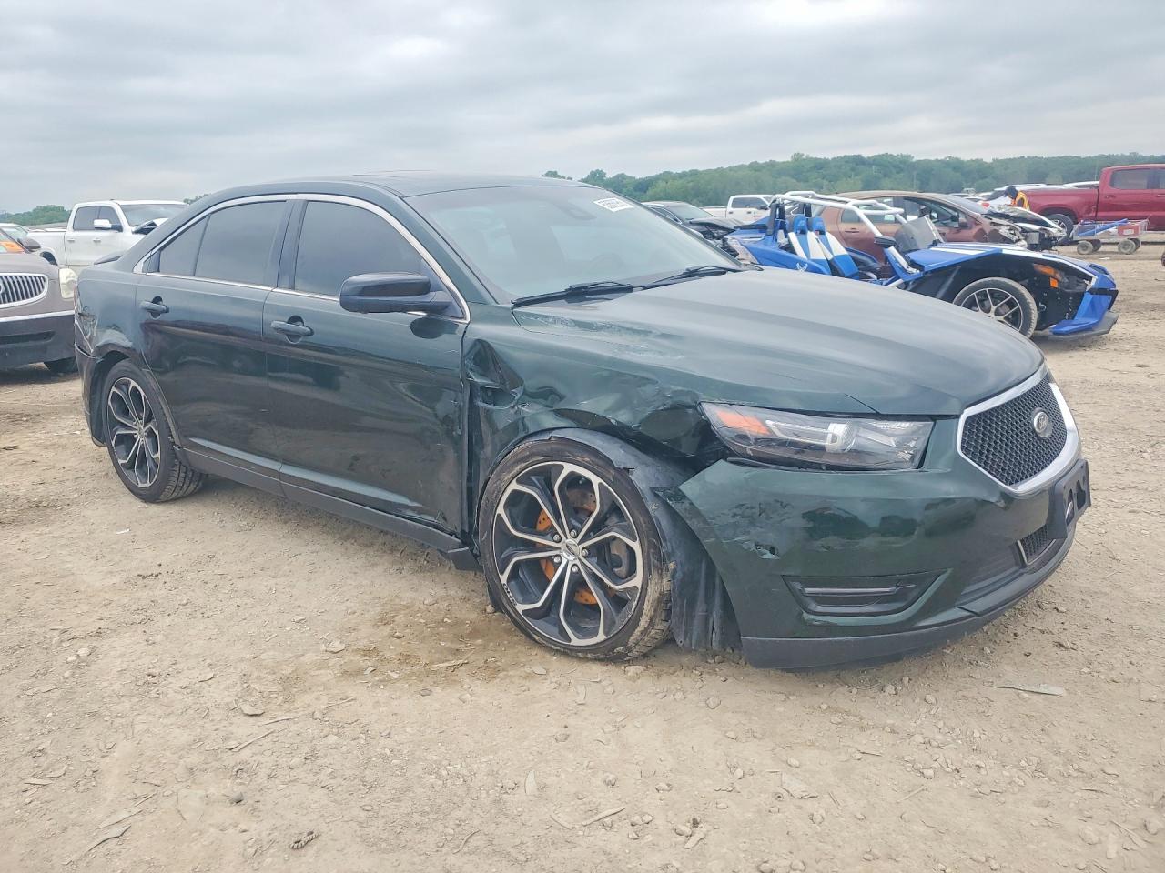 2011 Ford Taurus Sho Green vin: 1FAHP2KT0DG136259
