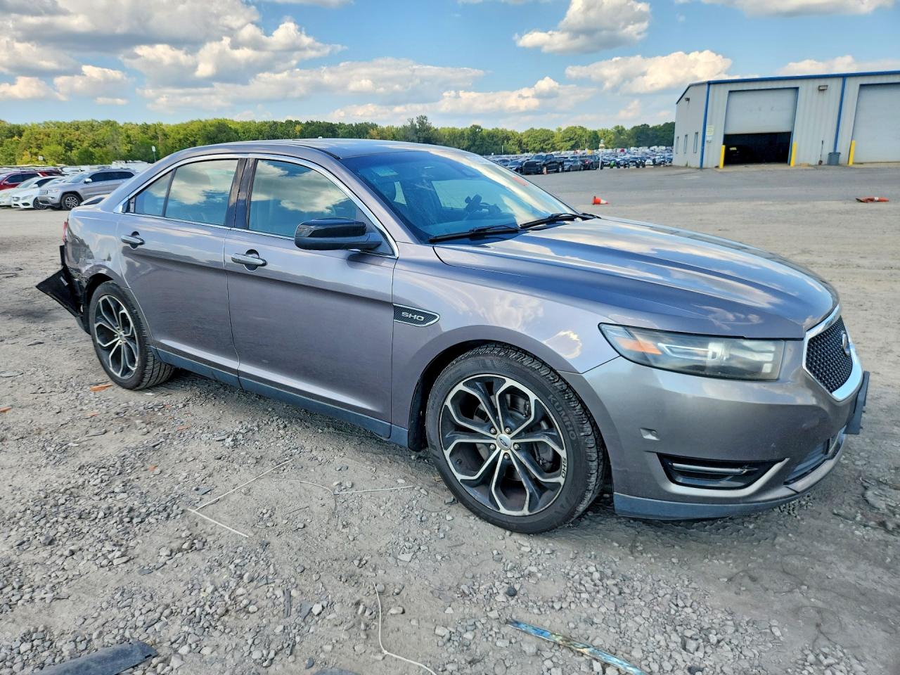 2013 Ford Taurus Gray vin: 1FAHP2KT0DG209646