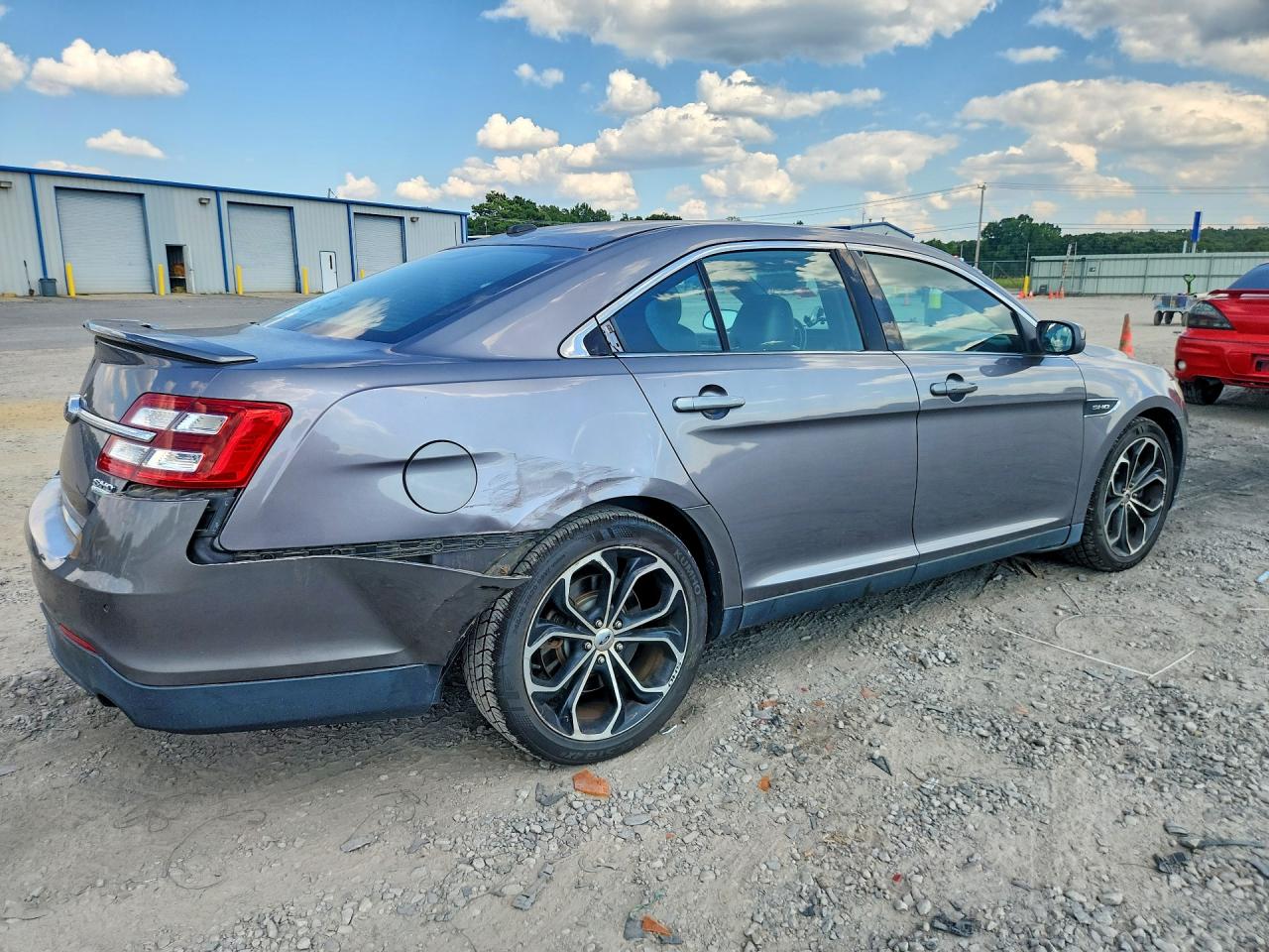 2013 Ford Taurus Gray vin: 1FAHP2KT0DG209646