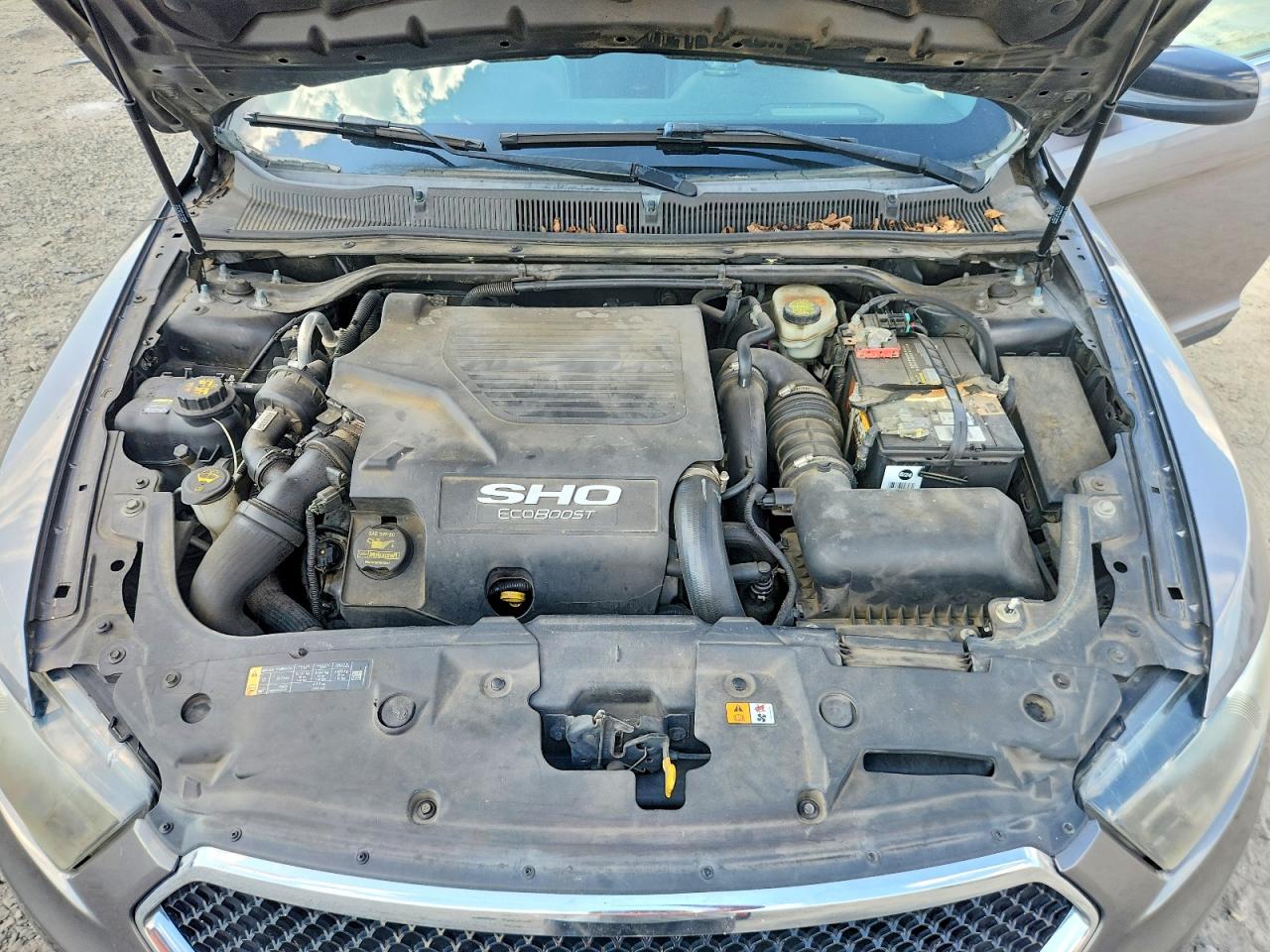 2013 Ford Taurus Gray vin: 1FAHP2KT0DG209646