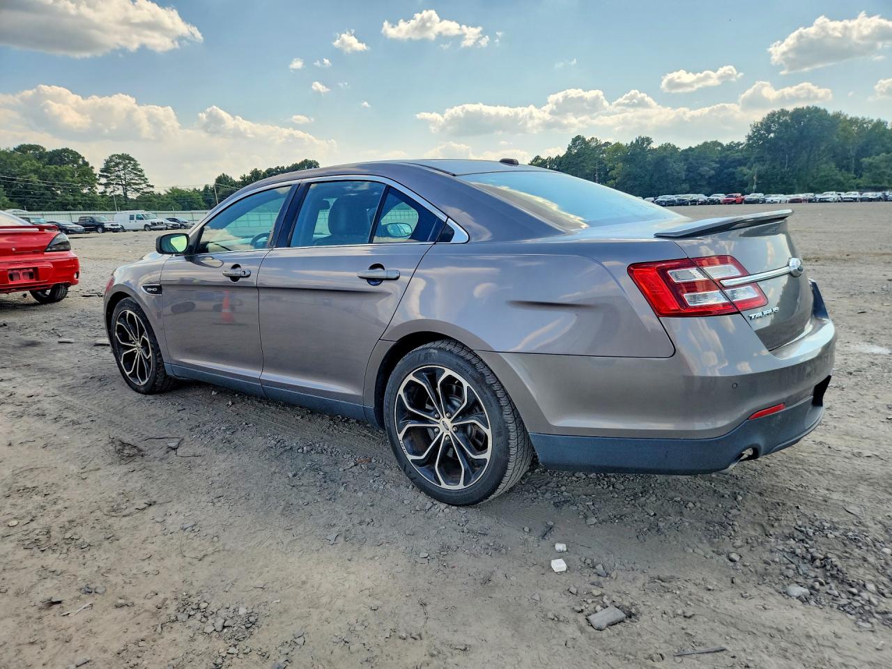 2013 Ford Taurus Gray vin: 1FAHP2KT0DG209646