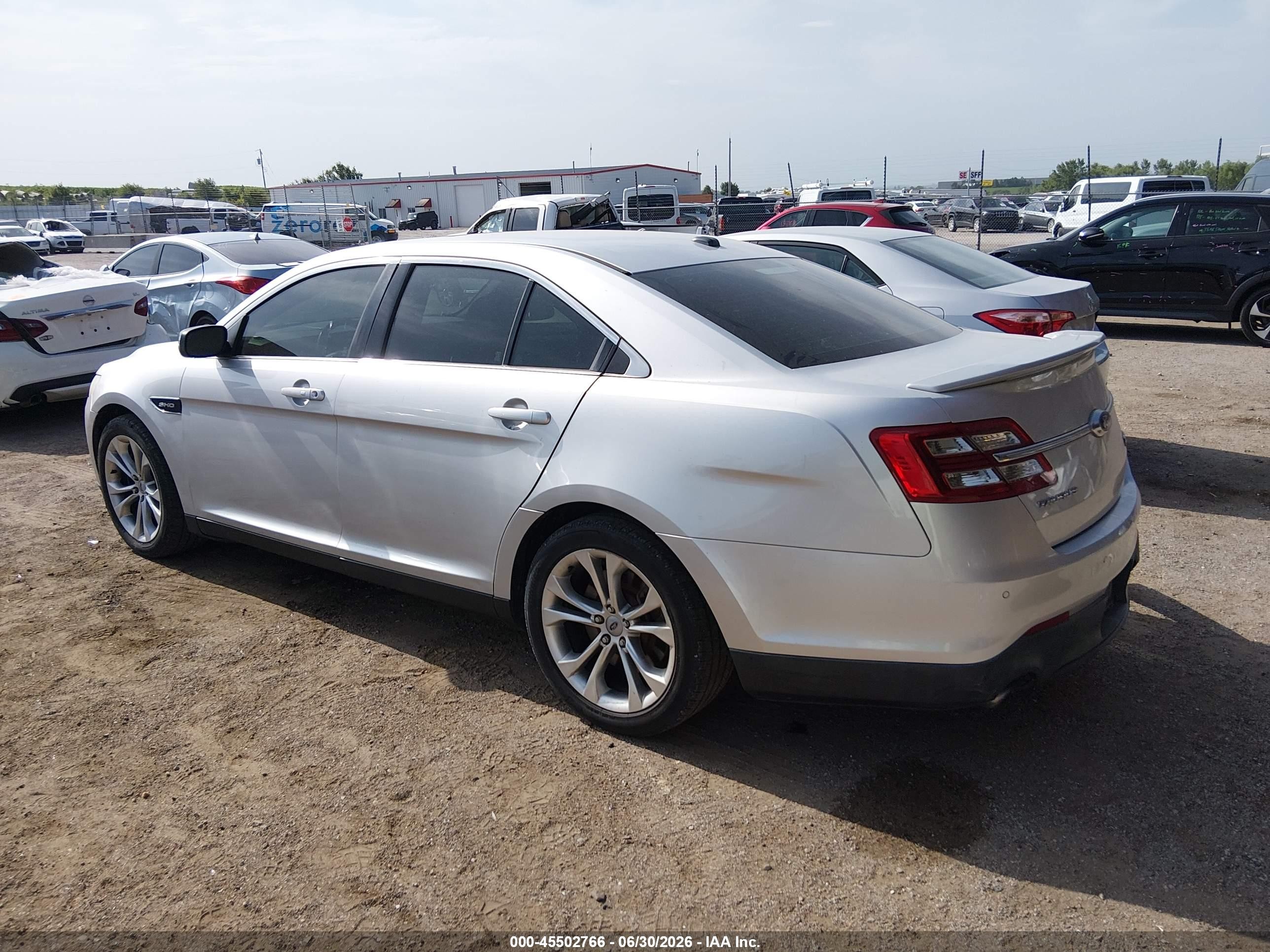 2014 Ford Taurus Sho Silver vin: 1FAHP2KT0EG129006