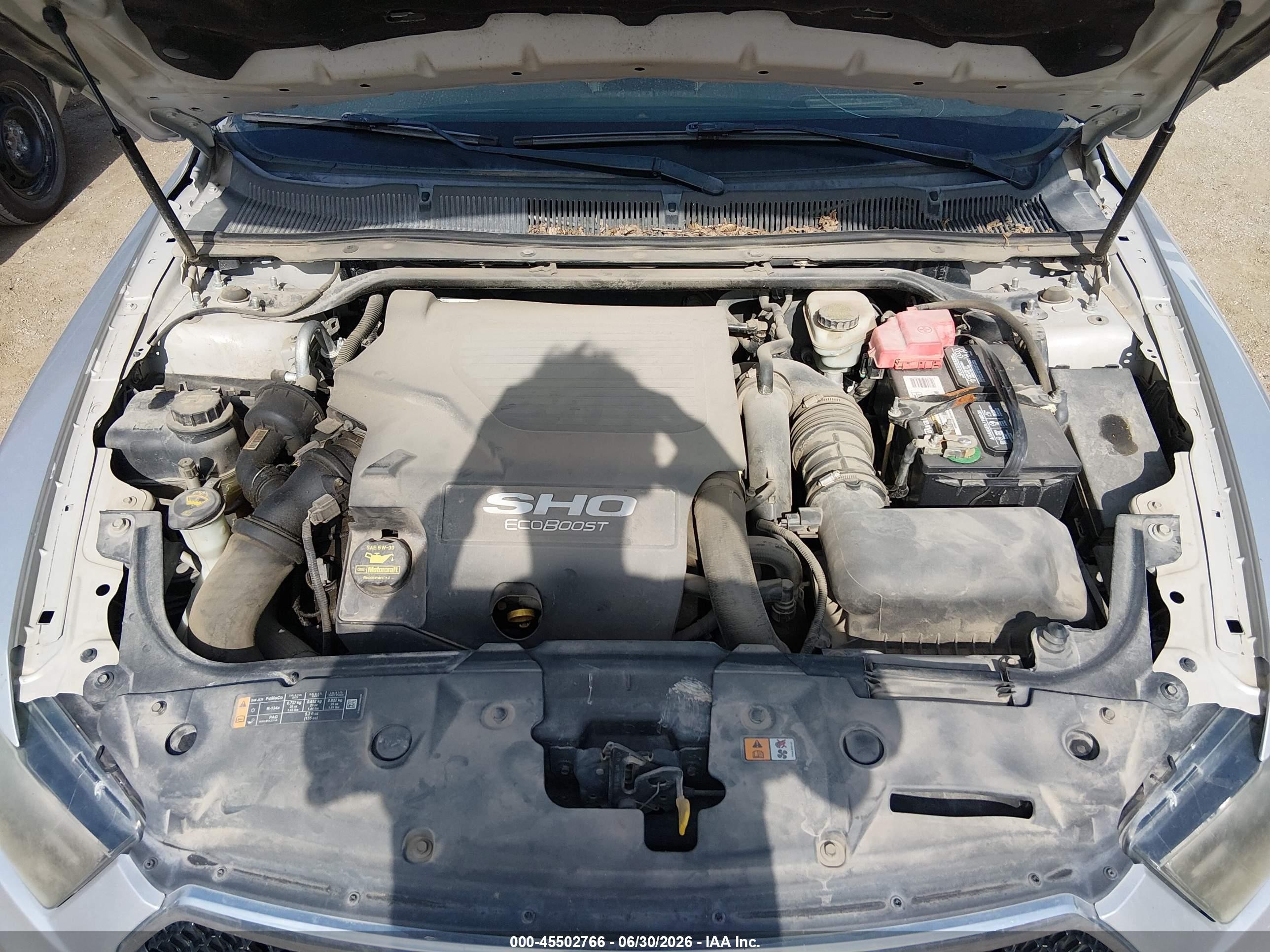 2014 Ford Taurus Sho Silver vin: 1FAHP2KT0EG129006