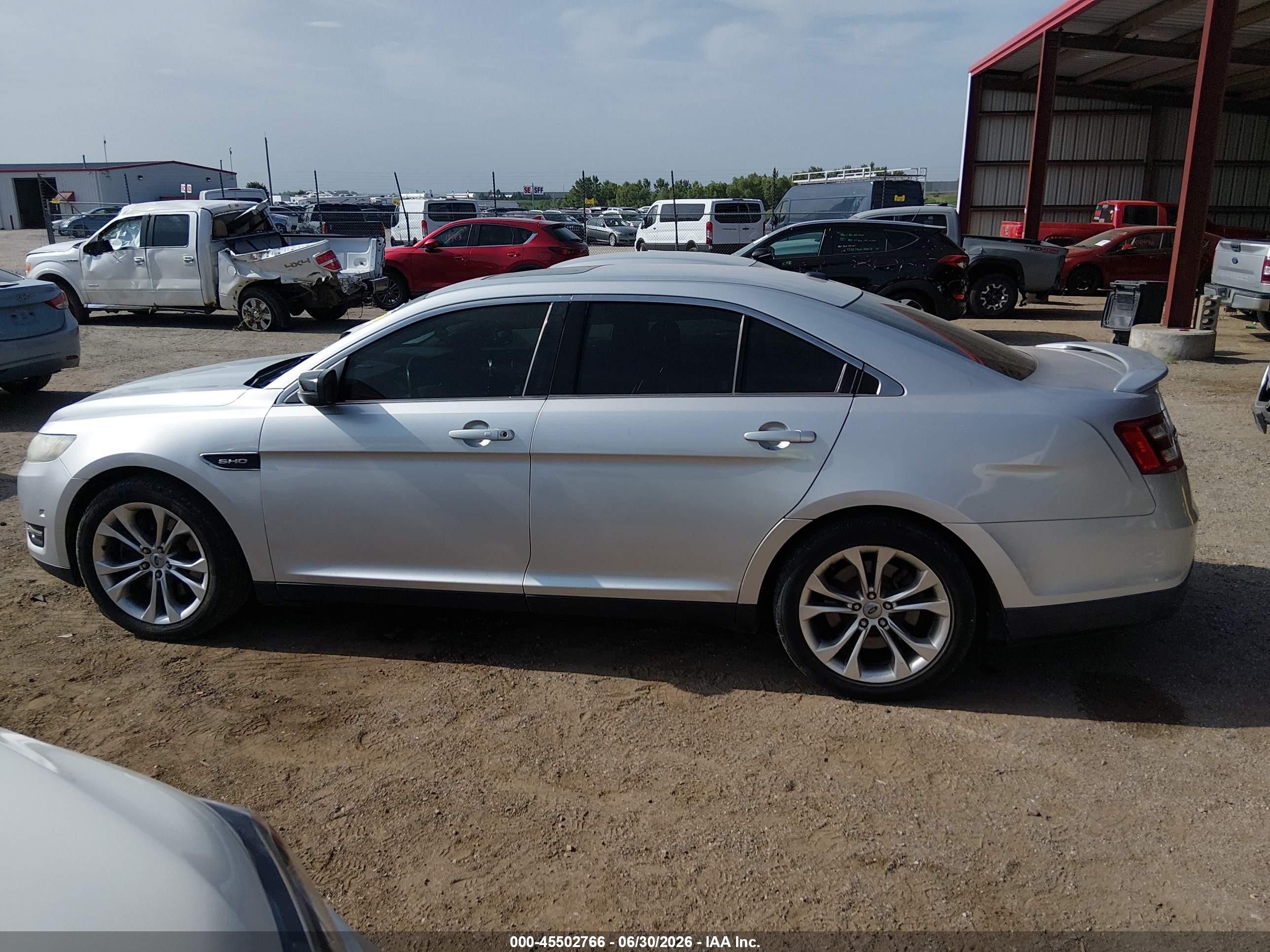 2014 Ford Taurus Sho Silver vin: 1FAHP2KT0EG129006