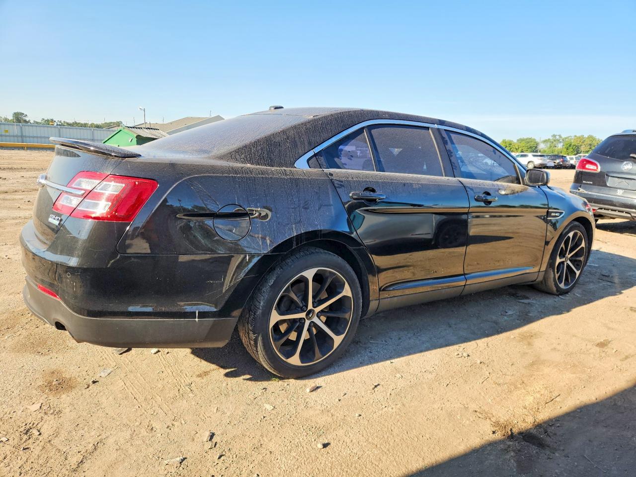 2016 Ford Taurus Sho Черный vin: 1FAHP2KT0GG135939