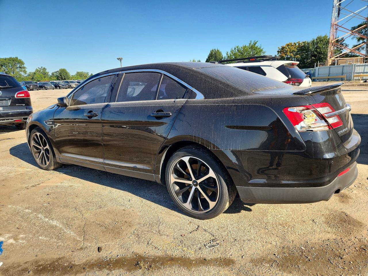 2016 Ford Taurus Sho Черный vin: 1FAHP2KT0GG135939