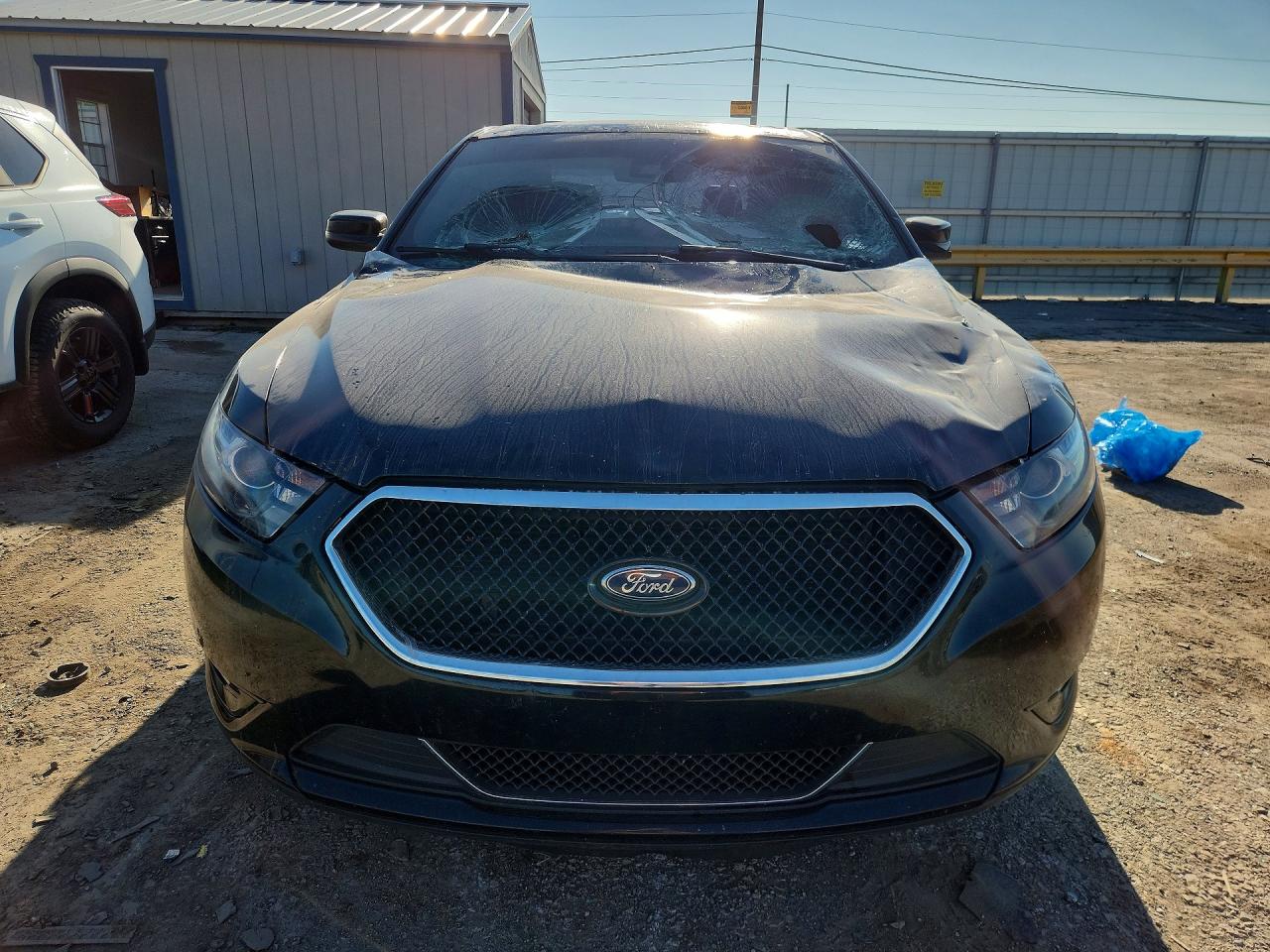 2016 Ford Taurus Sho Черный vin: 1FAHP2KT0GG135939