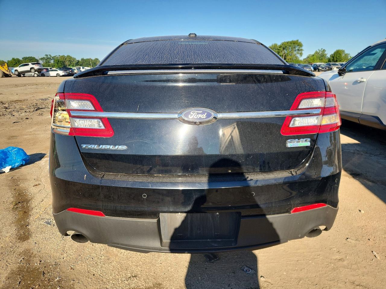 2016 Ford Taurus Sho Черный vin: 1FAHP2KT0GG135939