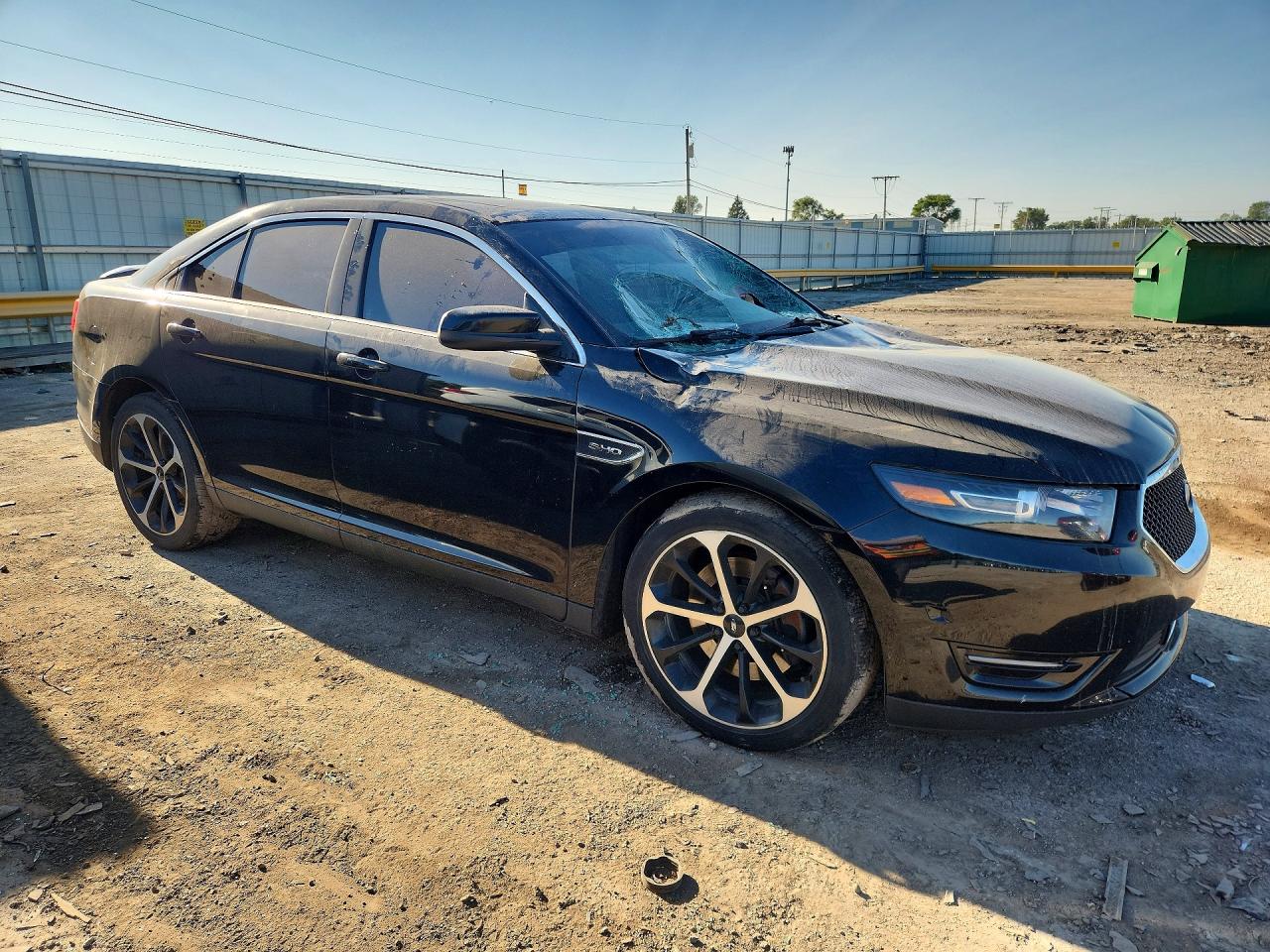 2016 Ford Taurus Sho Черный vin: 1FAHP2KT0GG135939