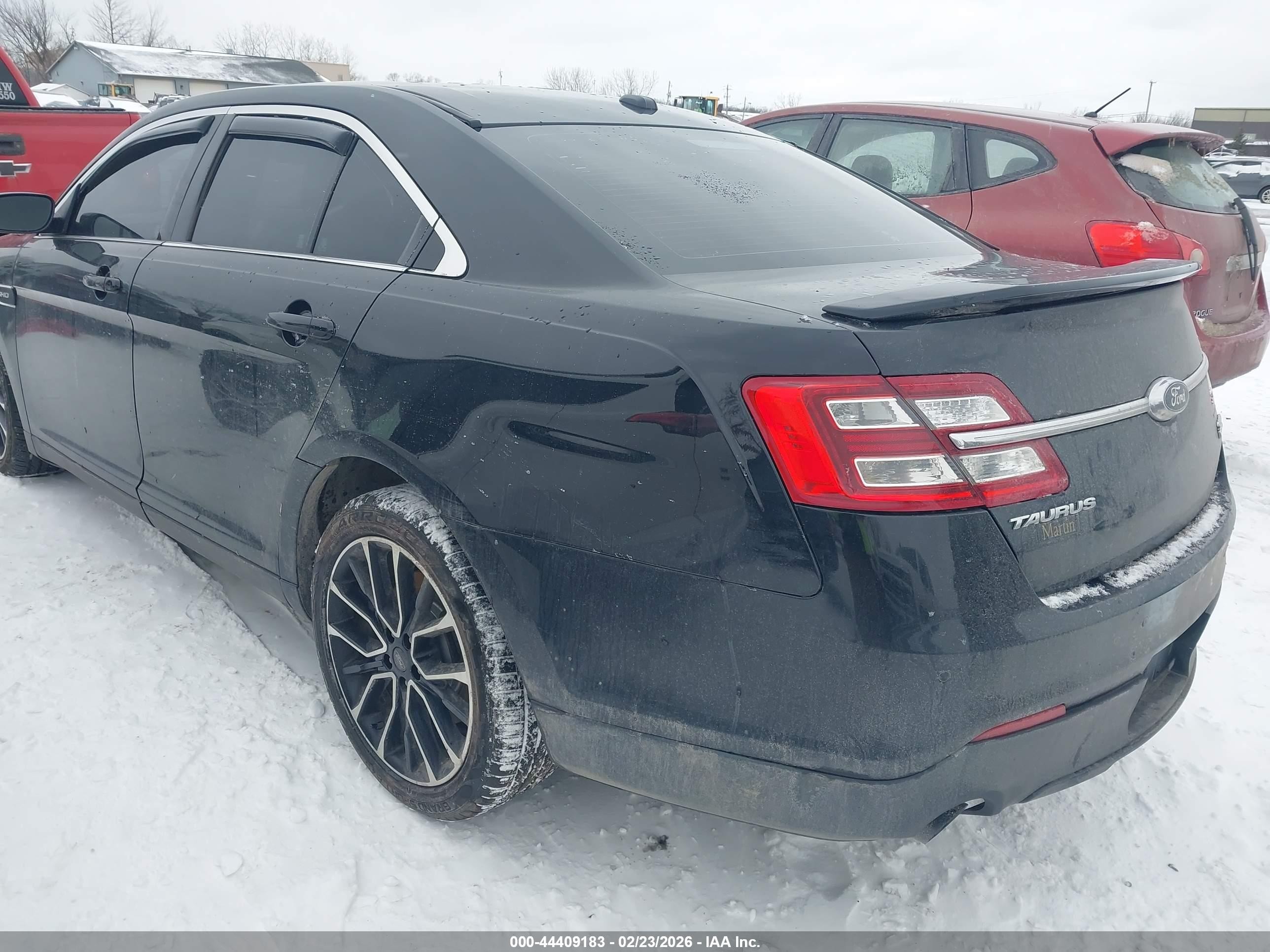 2017 Ford Taurus Sho Black vin: 1FAHP2KT0HG125476